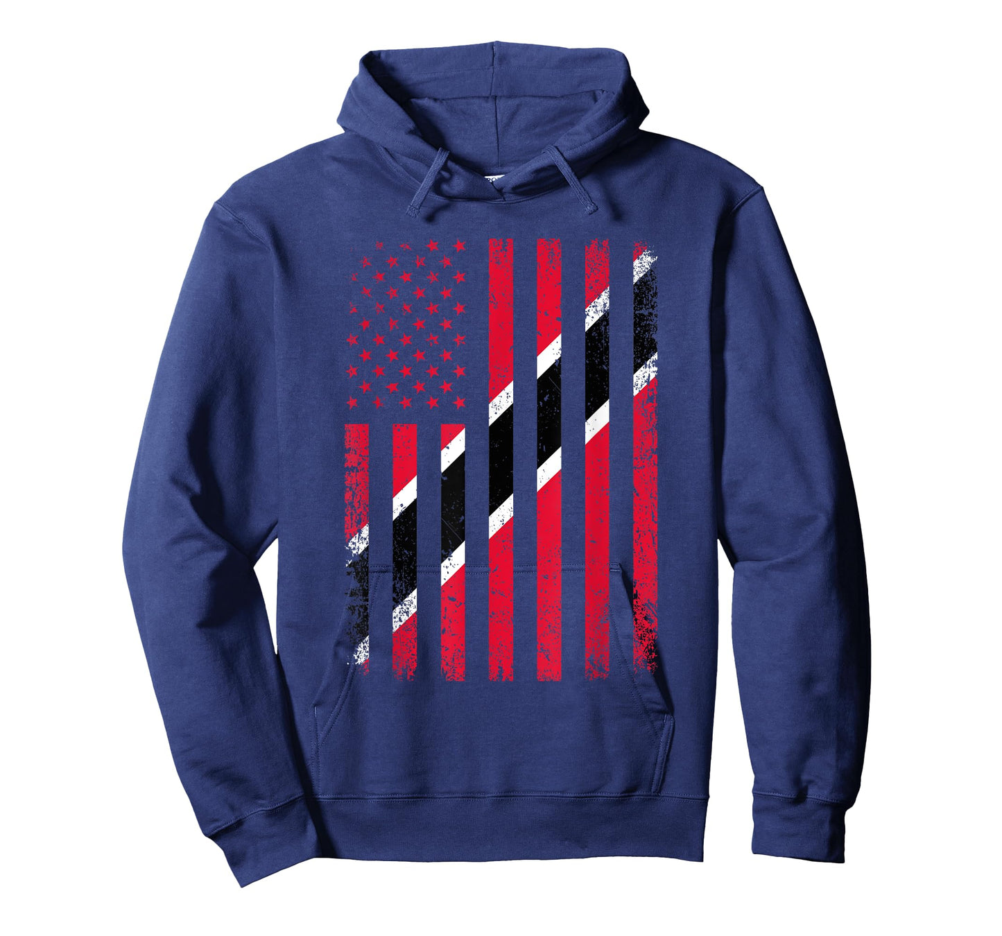 Trinidad Tobago Flag 4th of July USA Trinidad & Tobago Flag T-Shirt for Women Kids Men