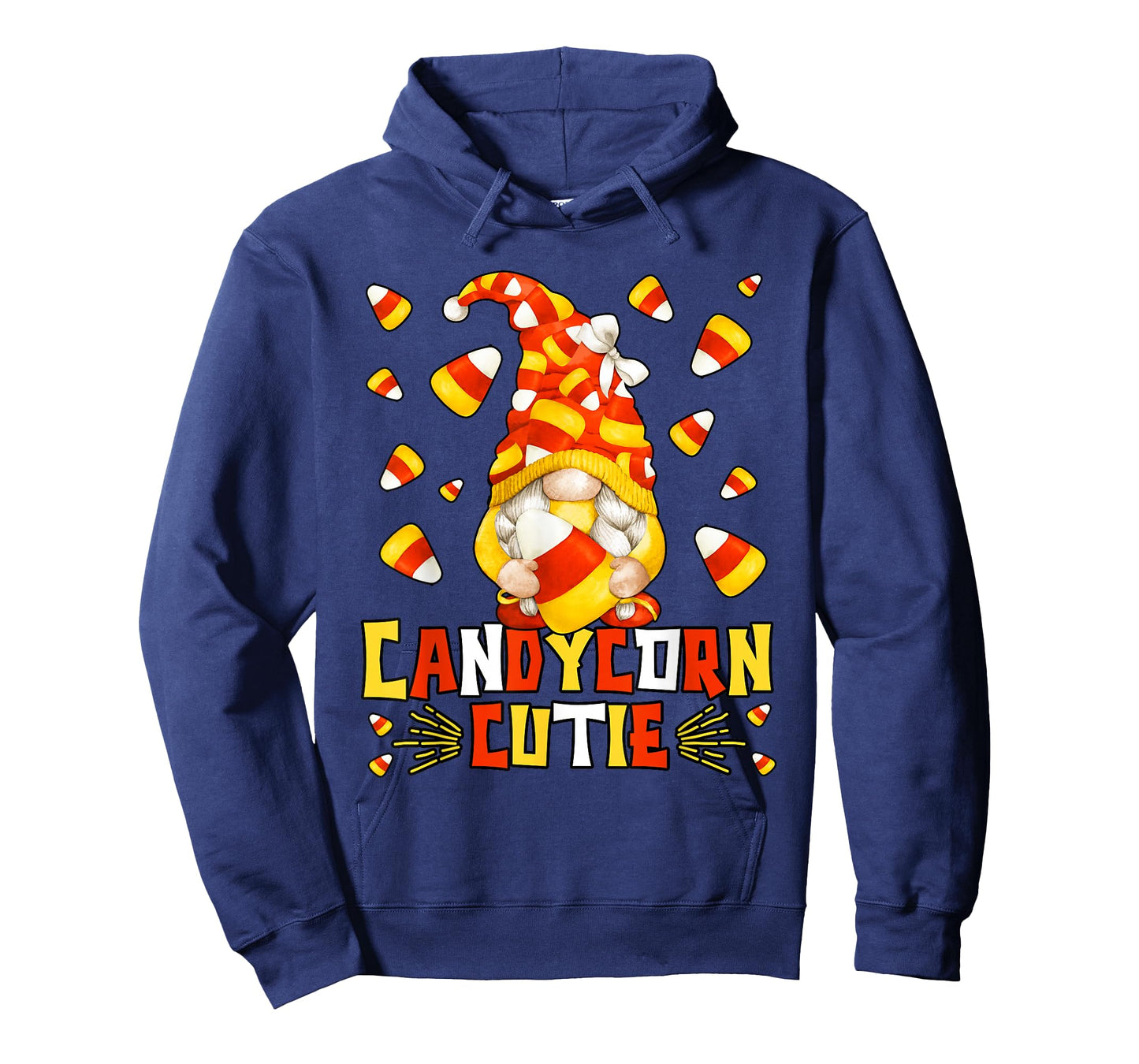 Cute Candy Corn Cutie For Kids & Halloween Candycorn Gnome T-Shirt