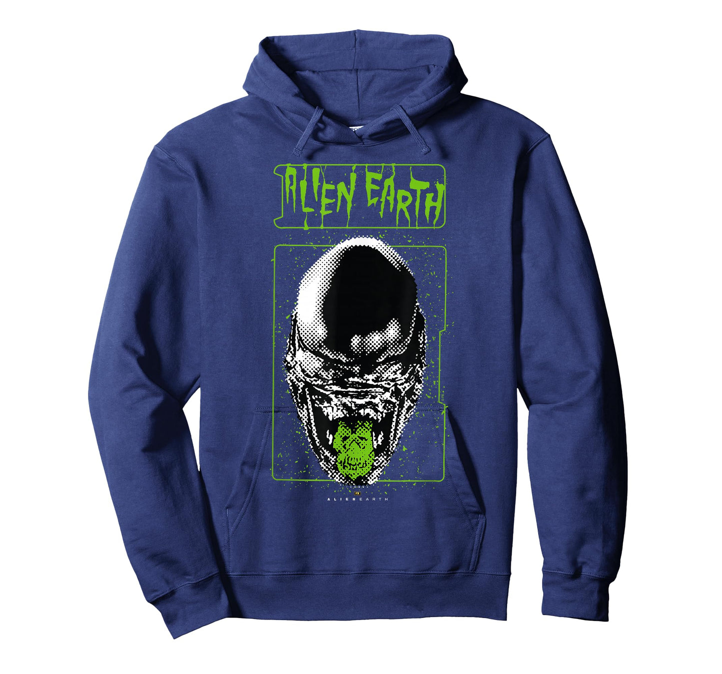 Alien: Earth Xenomorph XX121 Portrait Distressed Style T-Shirt