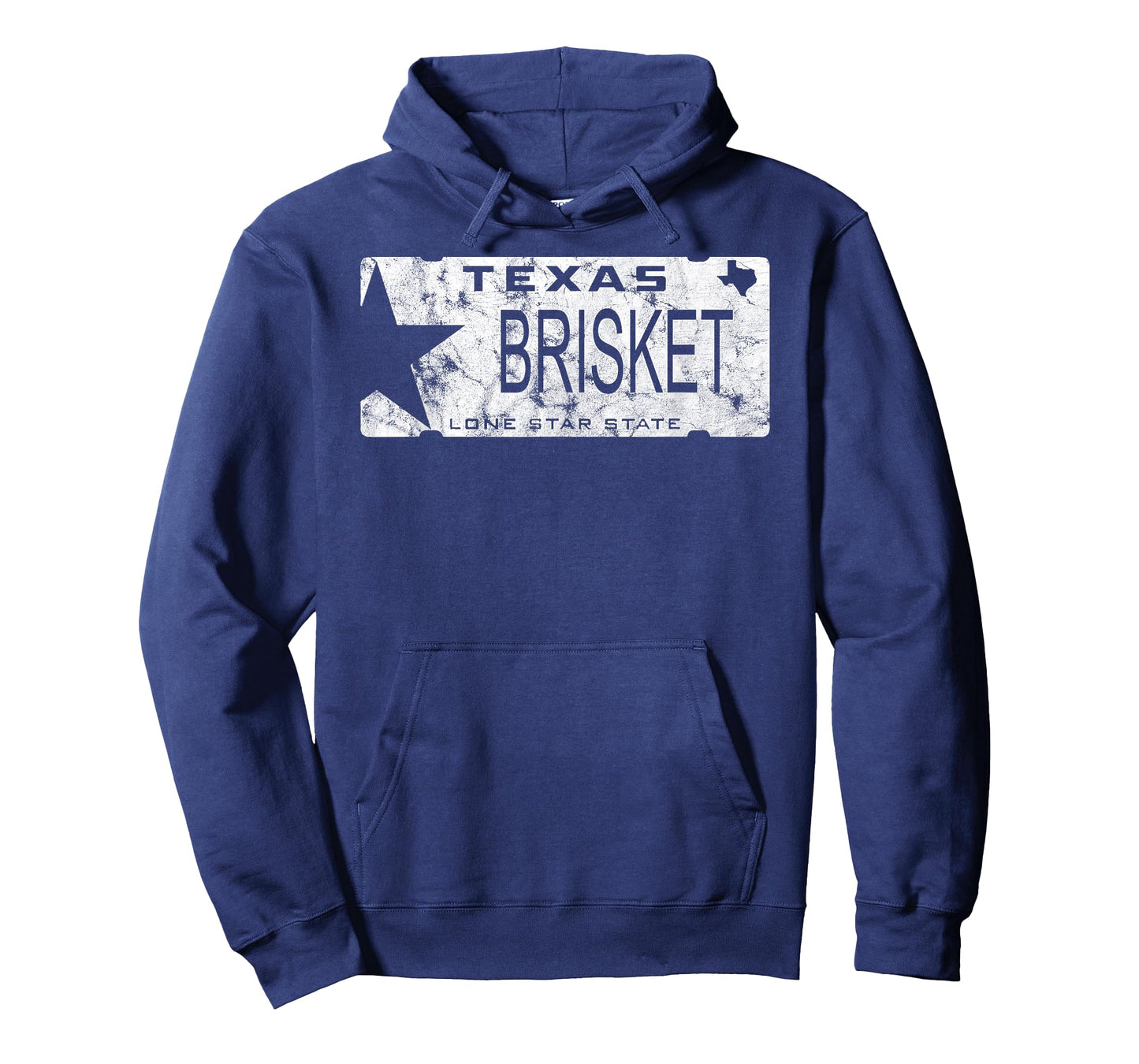 State Of Texas Brisket License Plate BBQ Pitmaster Tshirt T-Shirt