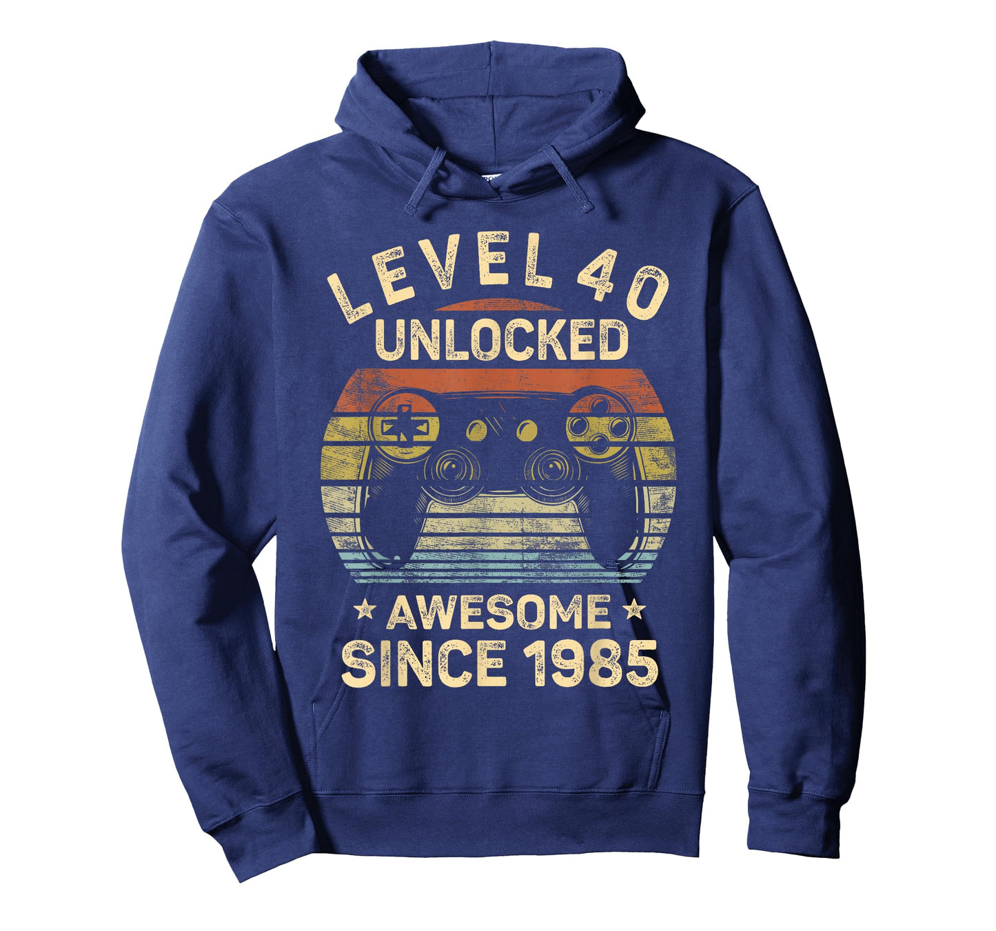 Level 40 Unlocked 40th Birthday 40 Year Old Gifts Gamer Bday T-Shirt