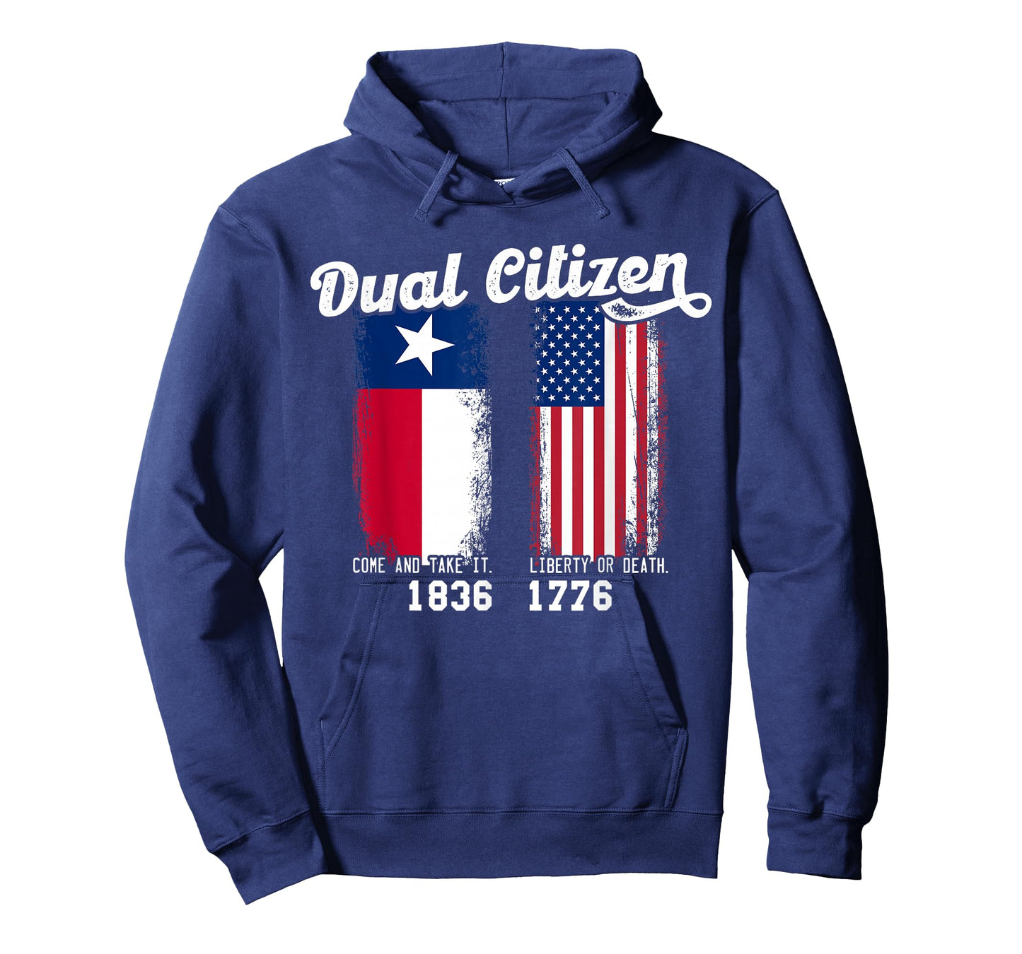 True Texan Dual Citizen Patriot Love Texas And America T-Shirt
