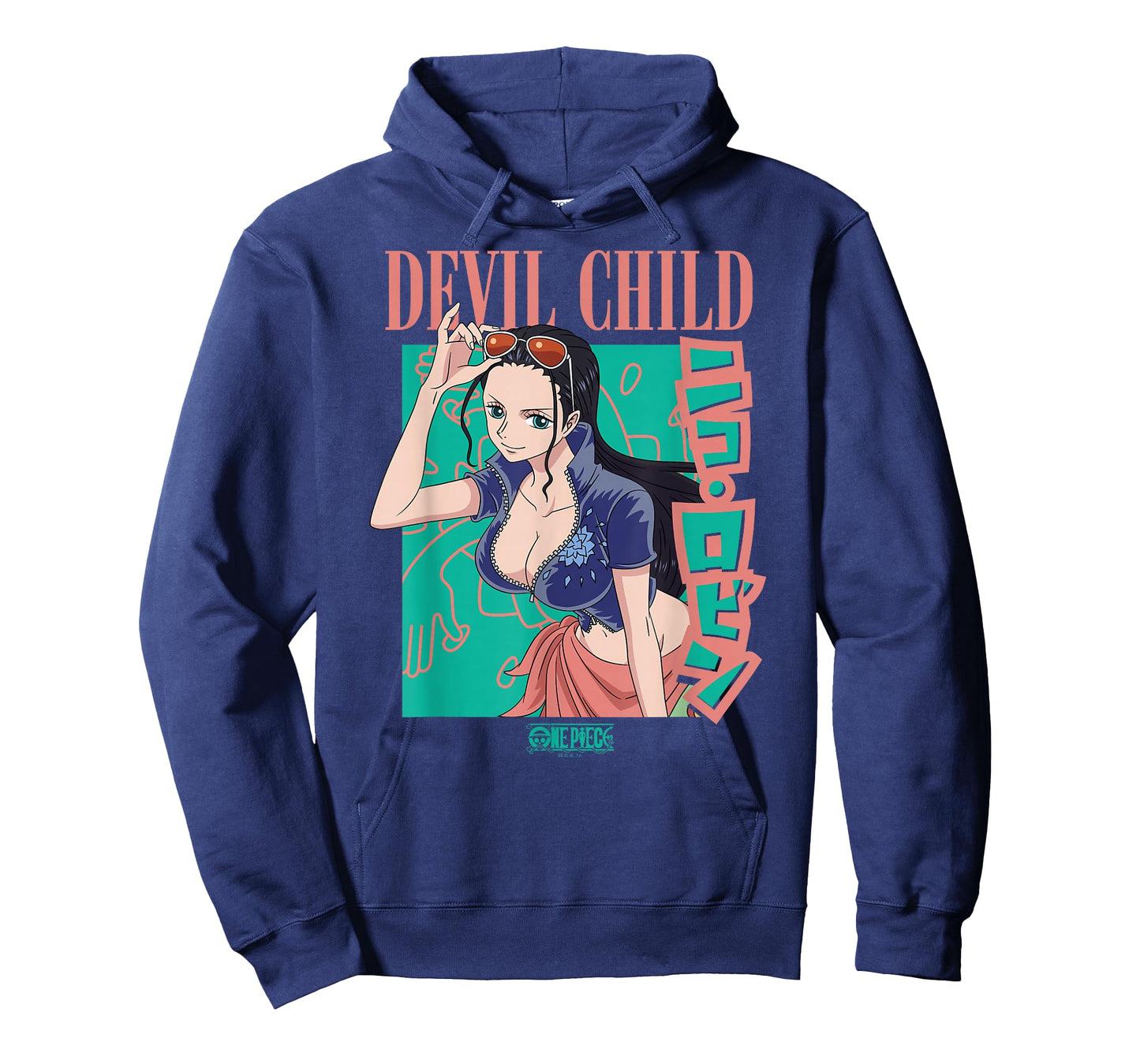 One Piece Anime Retro 90's Devil Child Robin T-Shirt
