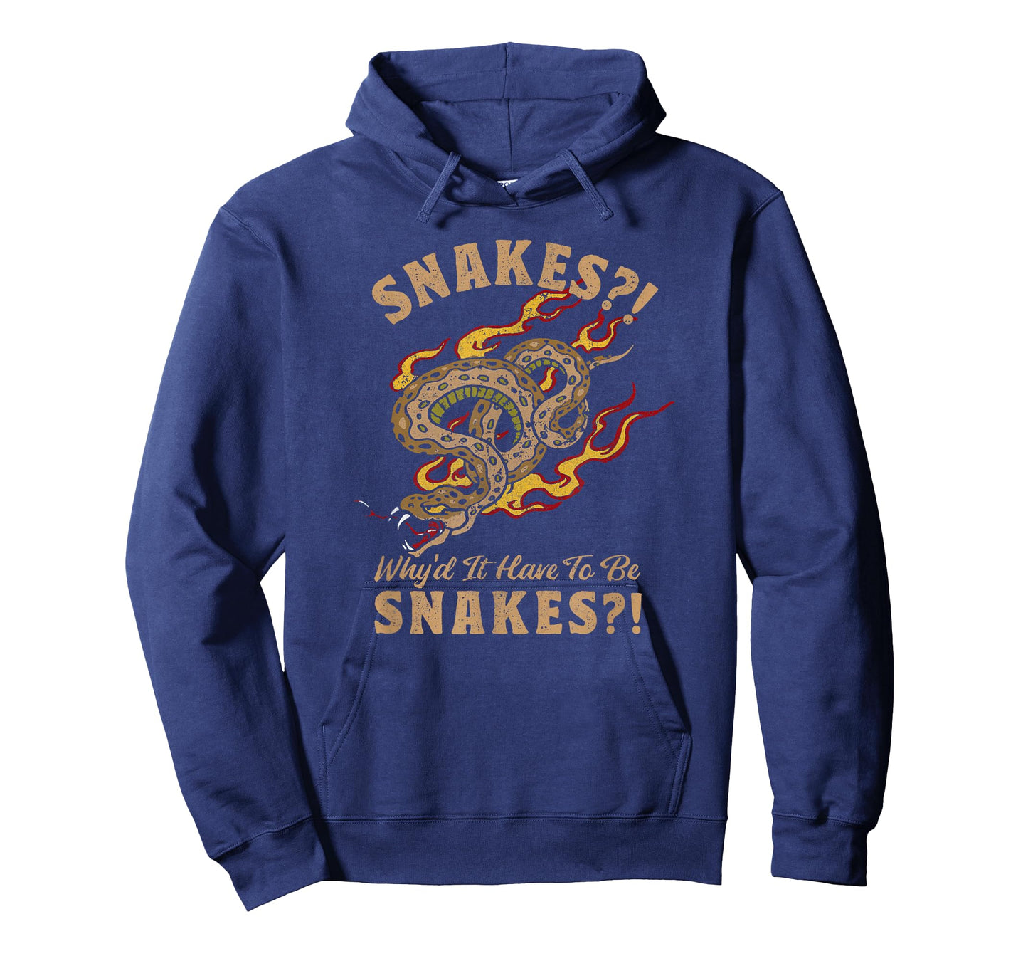 Indiana Jones Raiders of The Lost Ark Why Snakes Quote T-Shirt