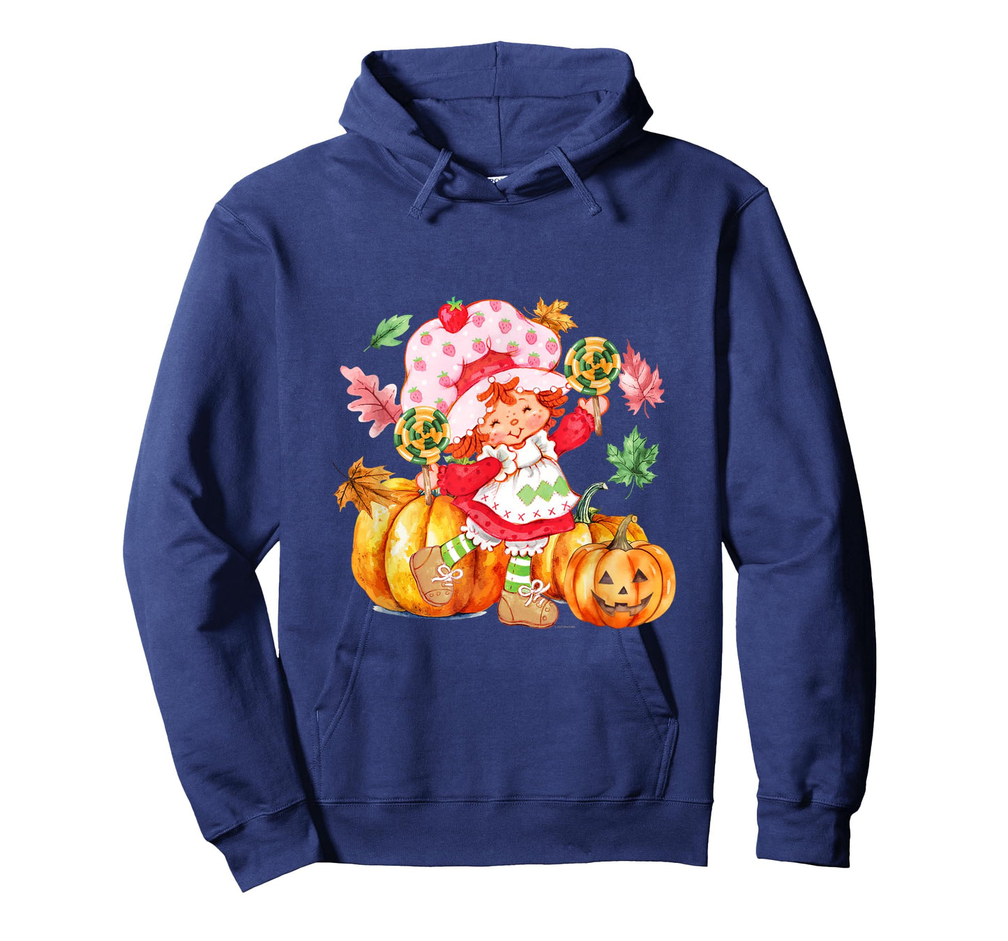 Strawberry Shortcake Halloween Pumpkins And Candy Fall Vibes T-Shirt