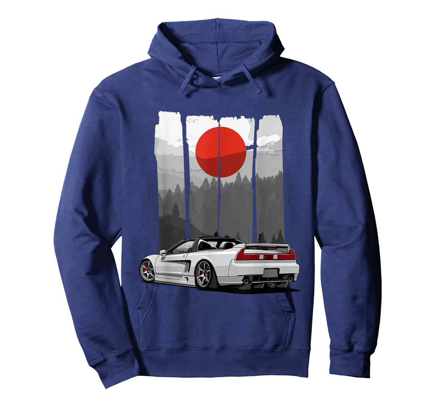 JDM NSX Car Tuning Japan Rising Sun Drift Import T-Shirt Small