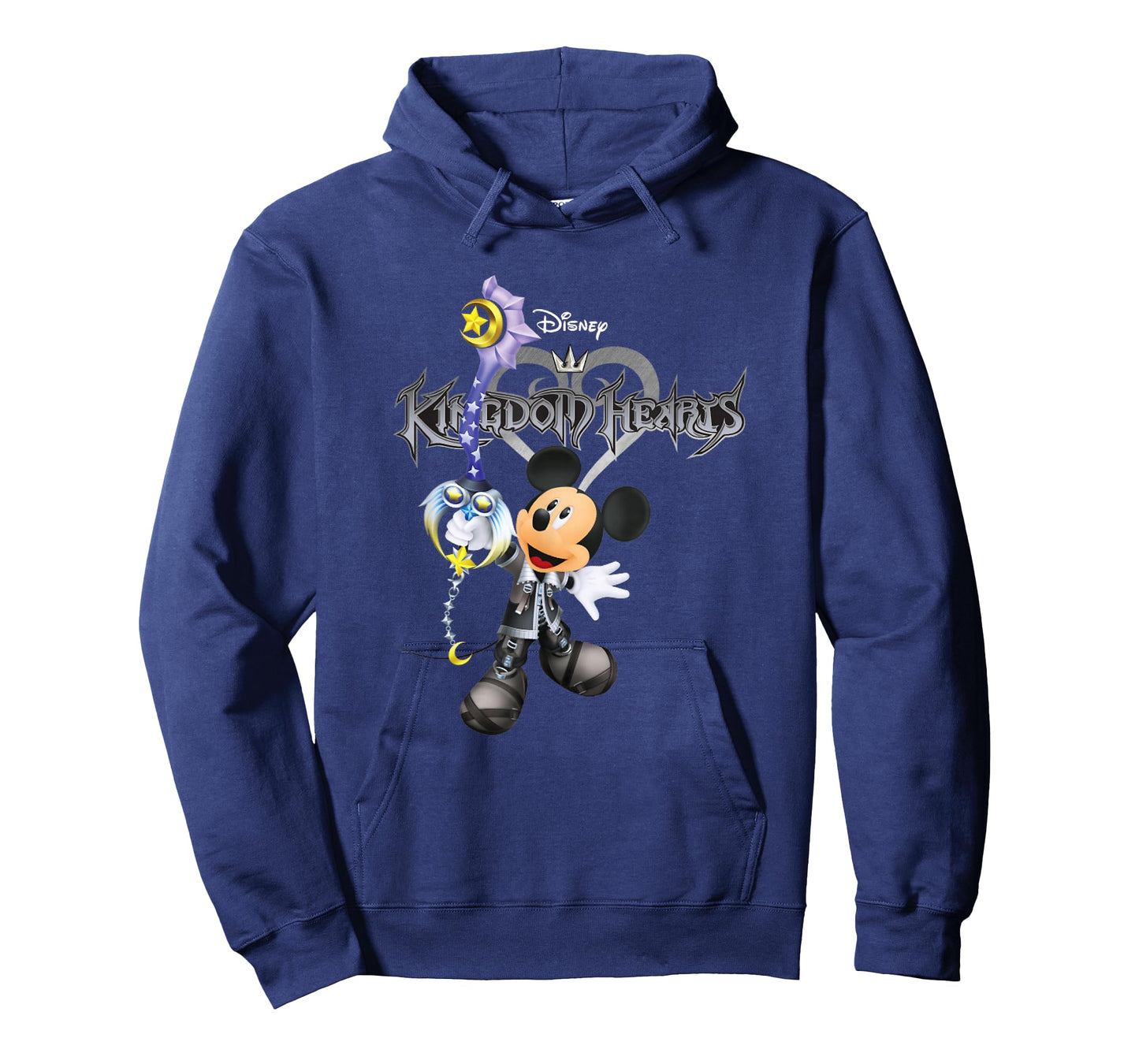 Disney Kingdom Hearts Mickey Mouse Keyblade Vintage Logo T-Shirt