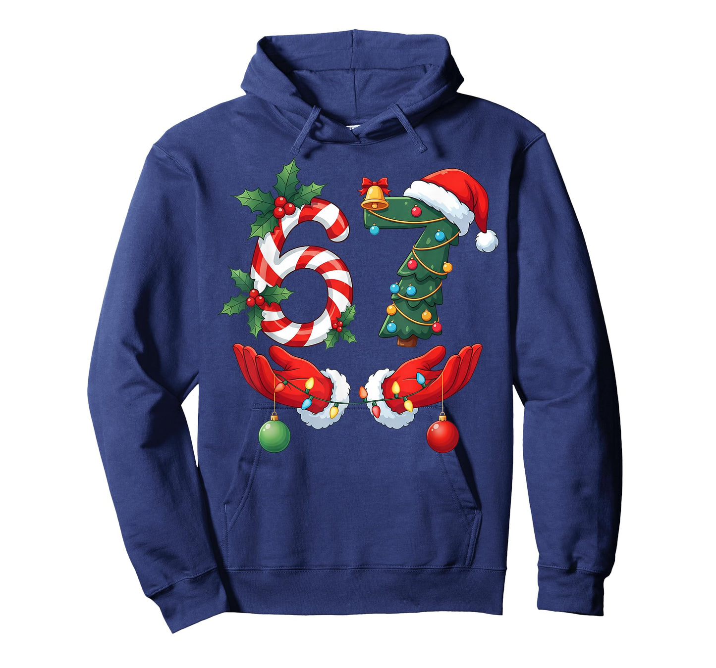 67 Meme Six Seven Christmas Pajamas for Women Men Kids Teen T-Shirt