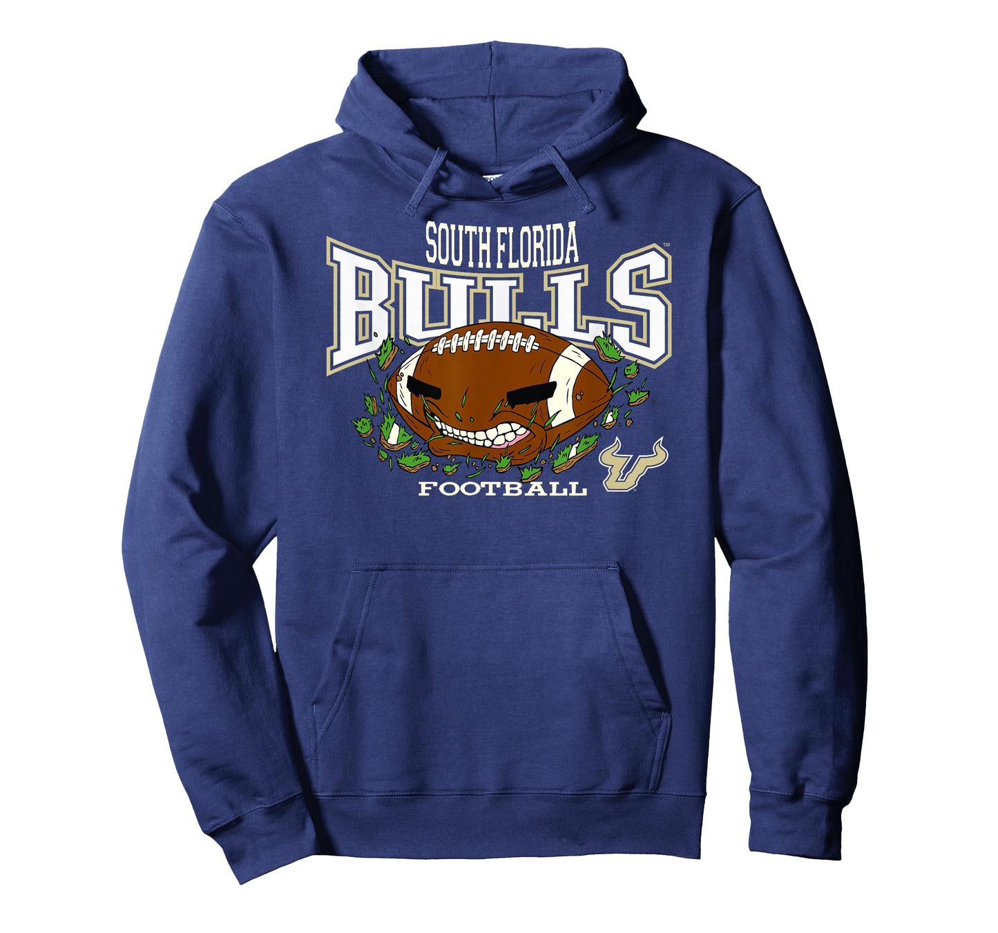 South Florida Bulls Football Bite Green Officially Licensed T-Shirt