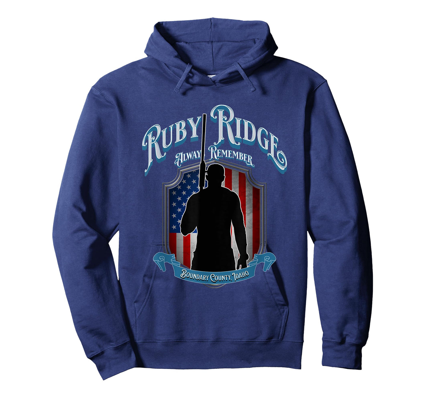 Ruby Ridge Always Remember Boundary County Idaho 1992 T-Shirt