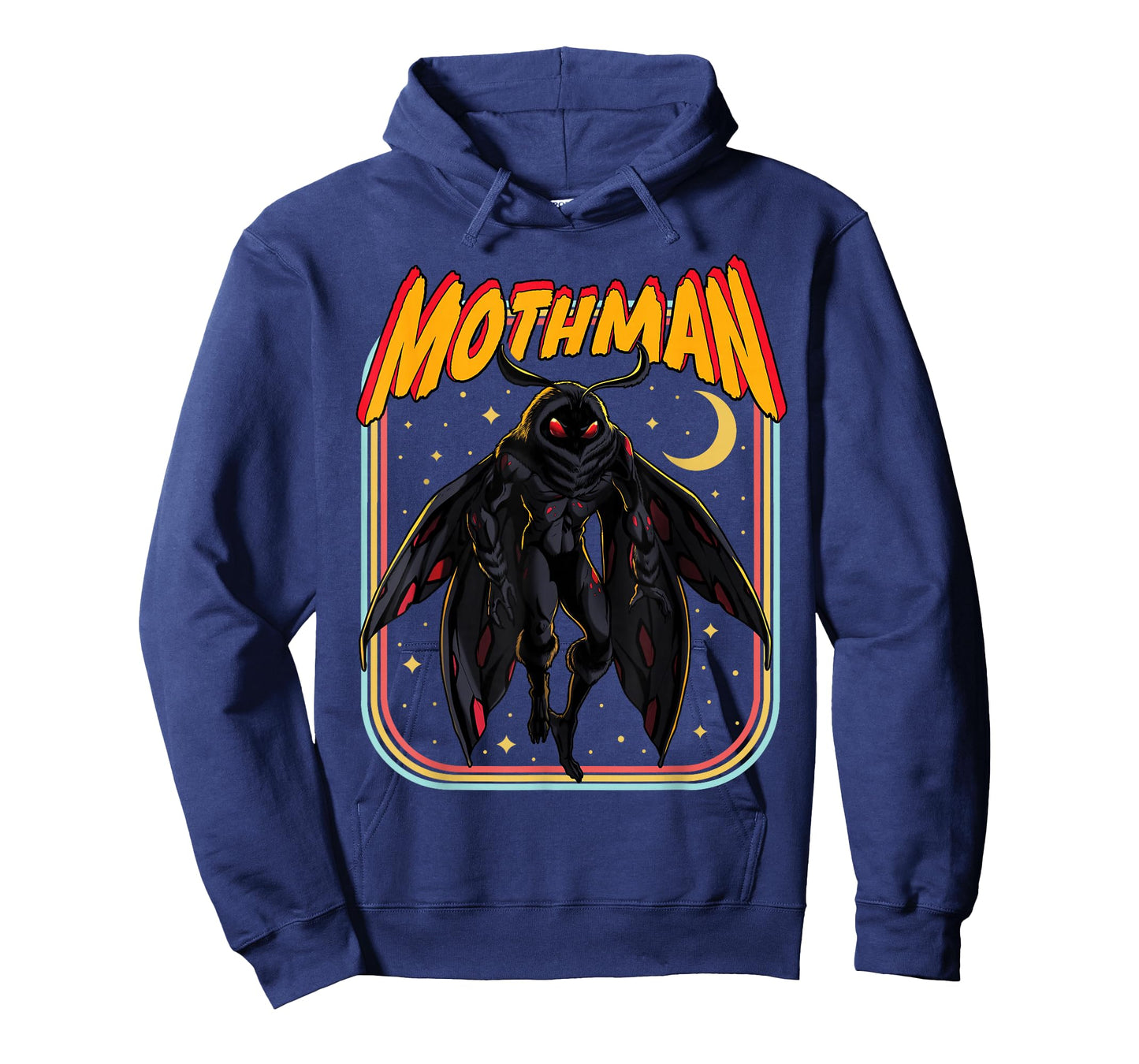 Mothman Comicbook Retro Style Cryptid Lore Cryptozoology T-Shirt