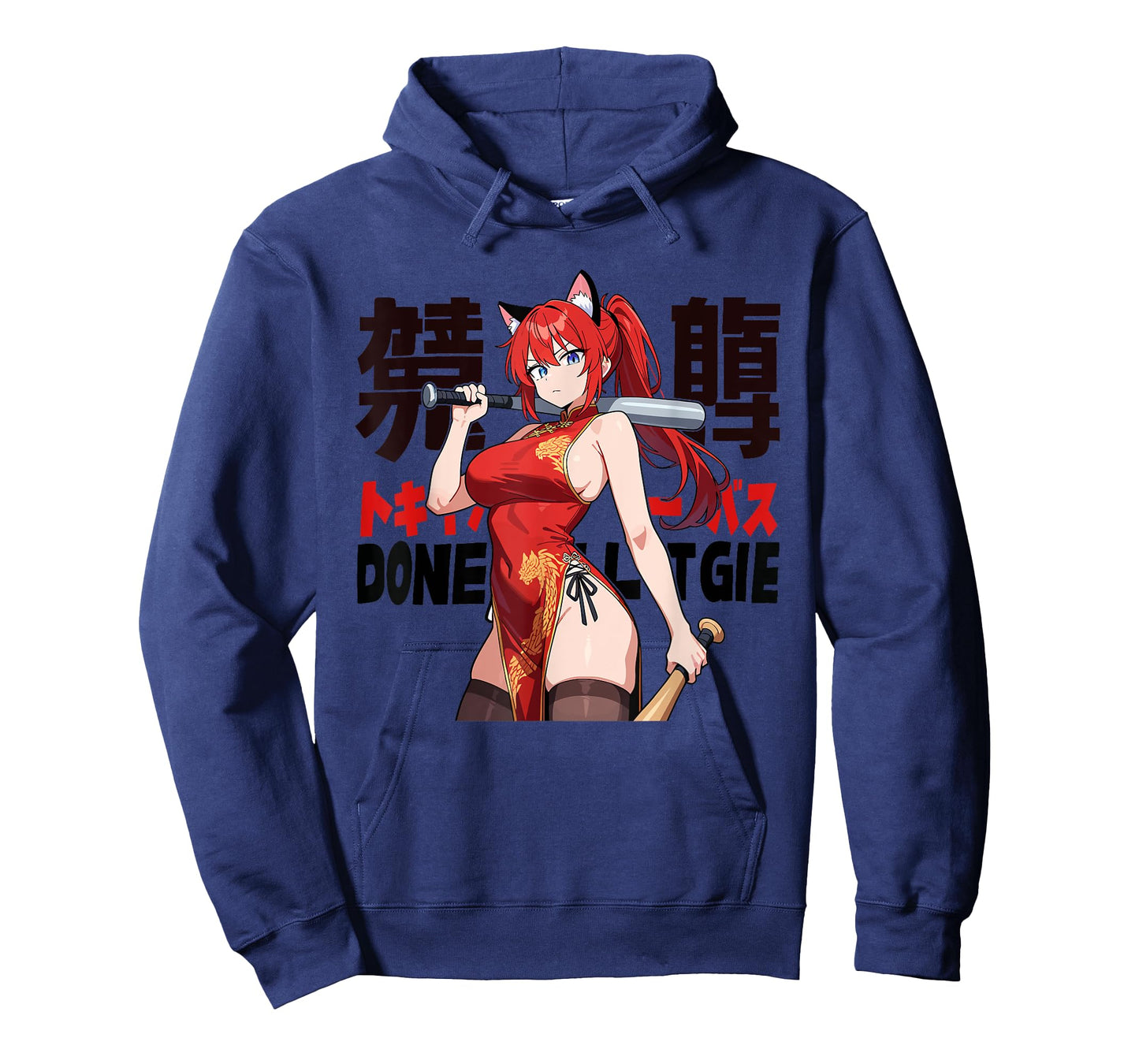 Waifu Sexy Anime Girl Hot Neko Cat Girl Japanese Style T-Shirt