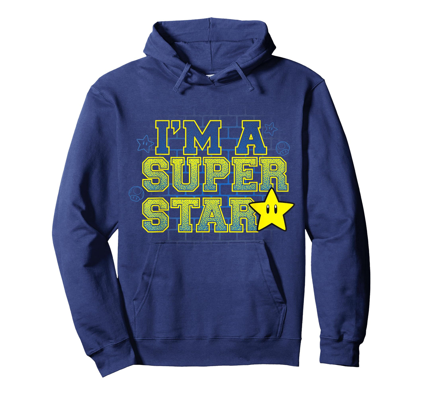 Super Mario I'm The Super Star Starman Portrait T-Shirt