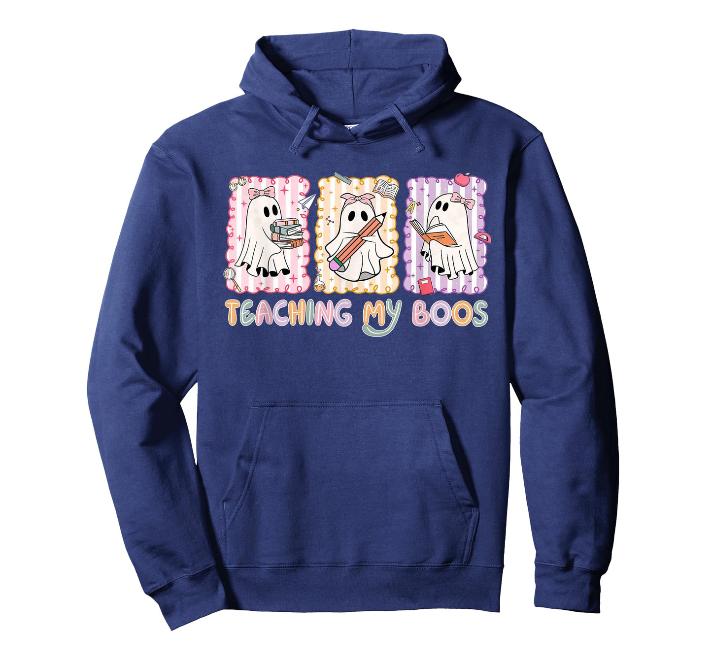 Teaching is My Boos Teacher Ghost Halloween Women Girls T-Shirt