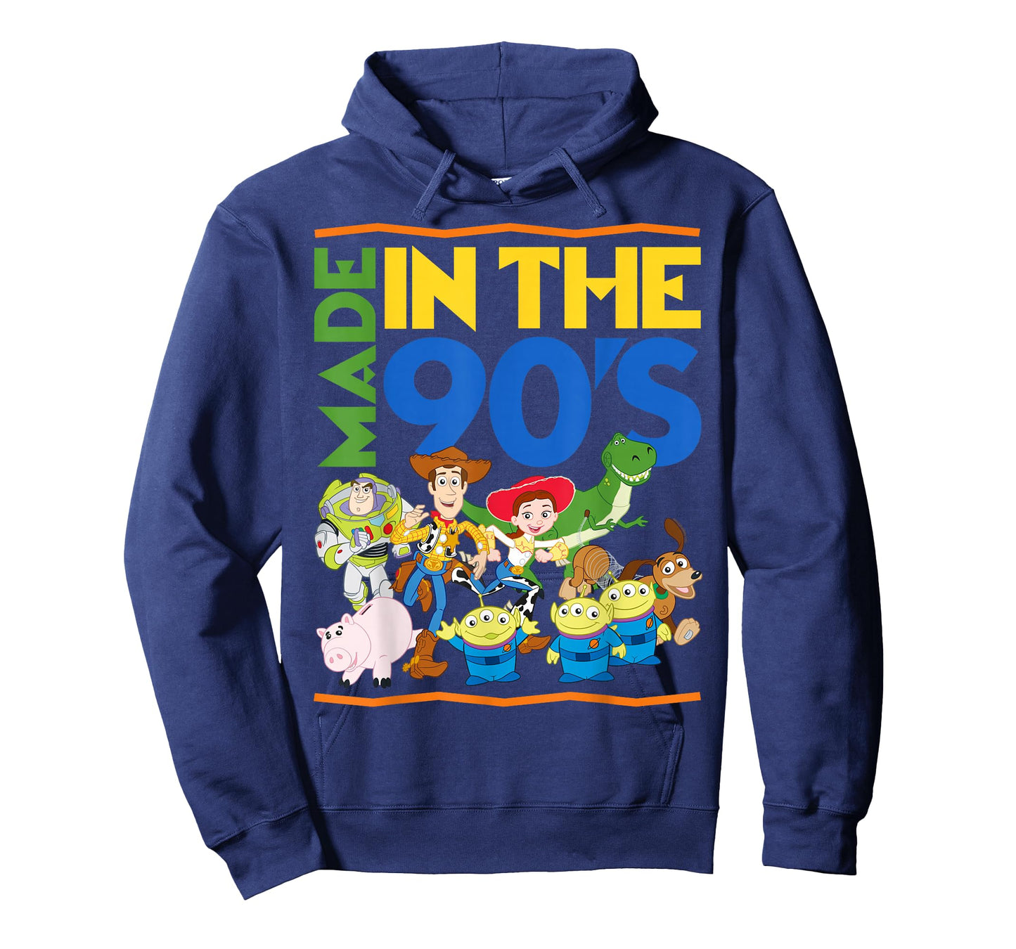Disney Pixar Toy Story Made in the 90's Retro Group Shot T-Shirt