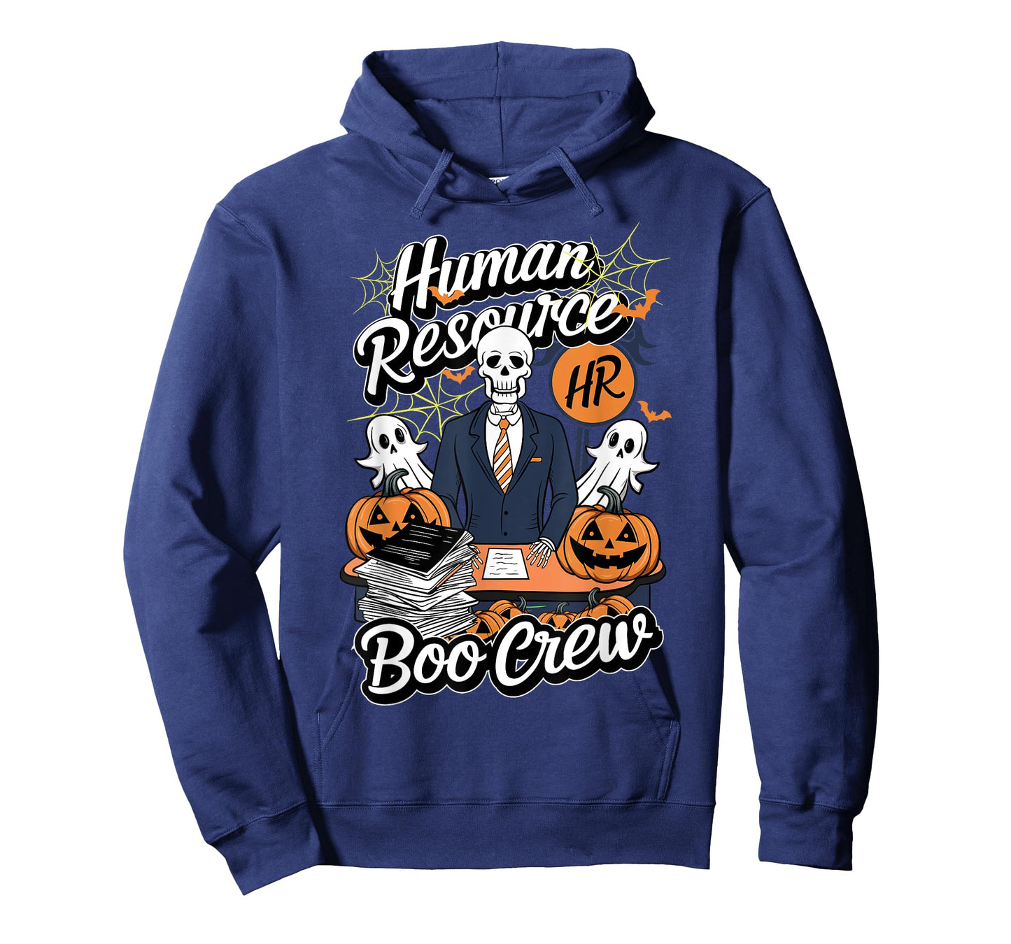 HR Boo Crew Halloween Ghost Trick Treat Squad Team T-Shirt