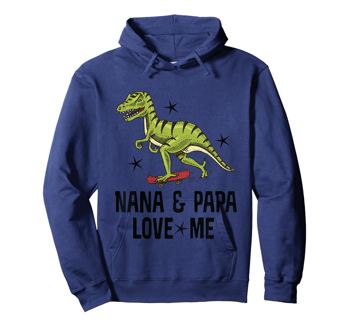 Nana and Papa Love Me Grandson Dinosaur T-Shirt