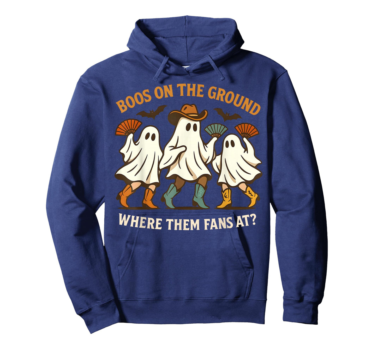 Boos On The Ground Western Cowgirl Ghosts Halloween Party T-Shirt