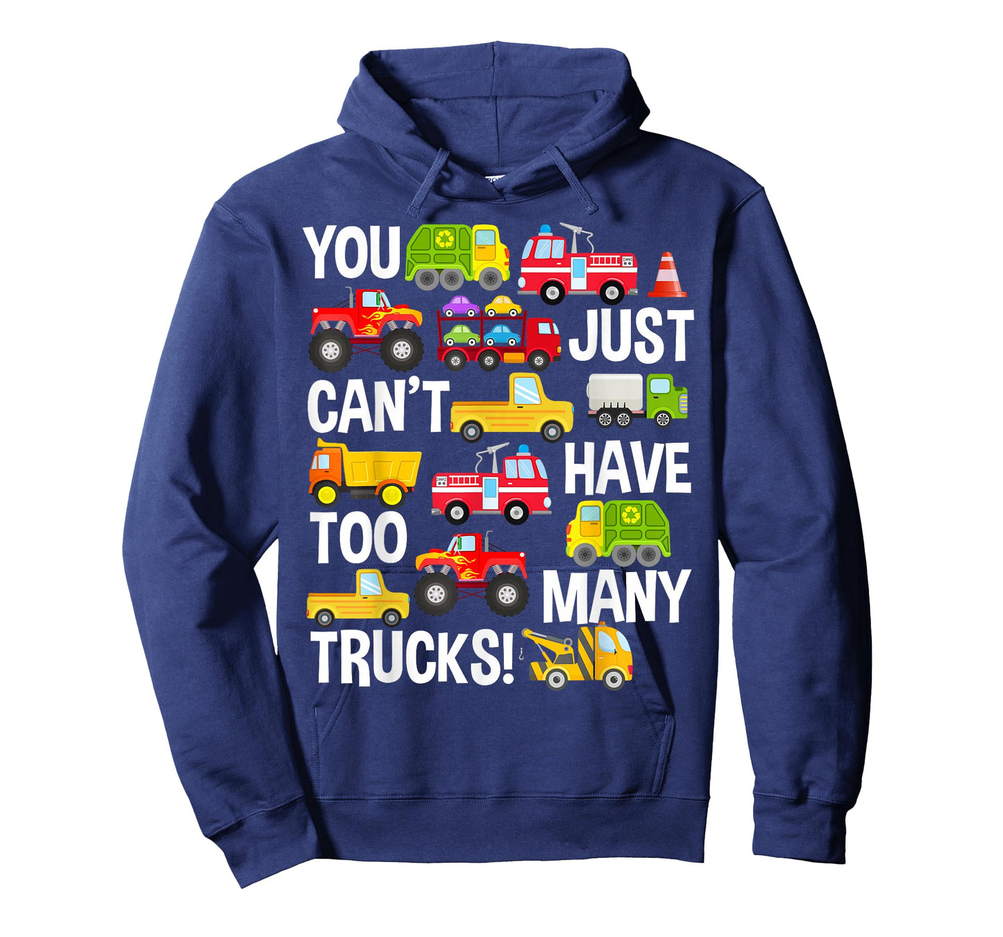 You Just Can't Have Too Many Trucks Boys Toddlers Truck Tee T-Shirt
