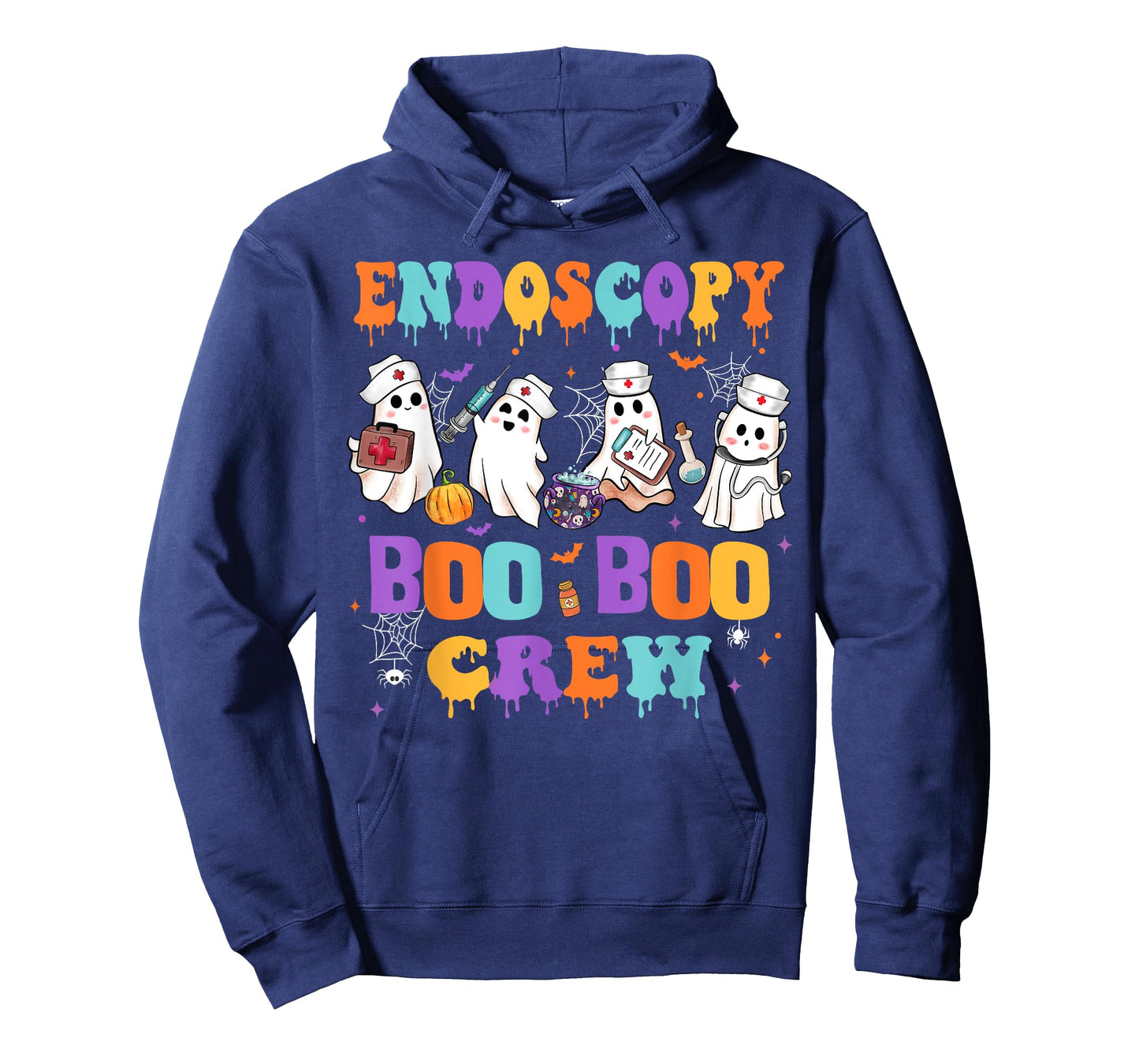 Endoscopy Nurse Boo Boo Crew Nurse Halloween Squad Nursing T-Shirt