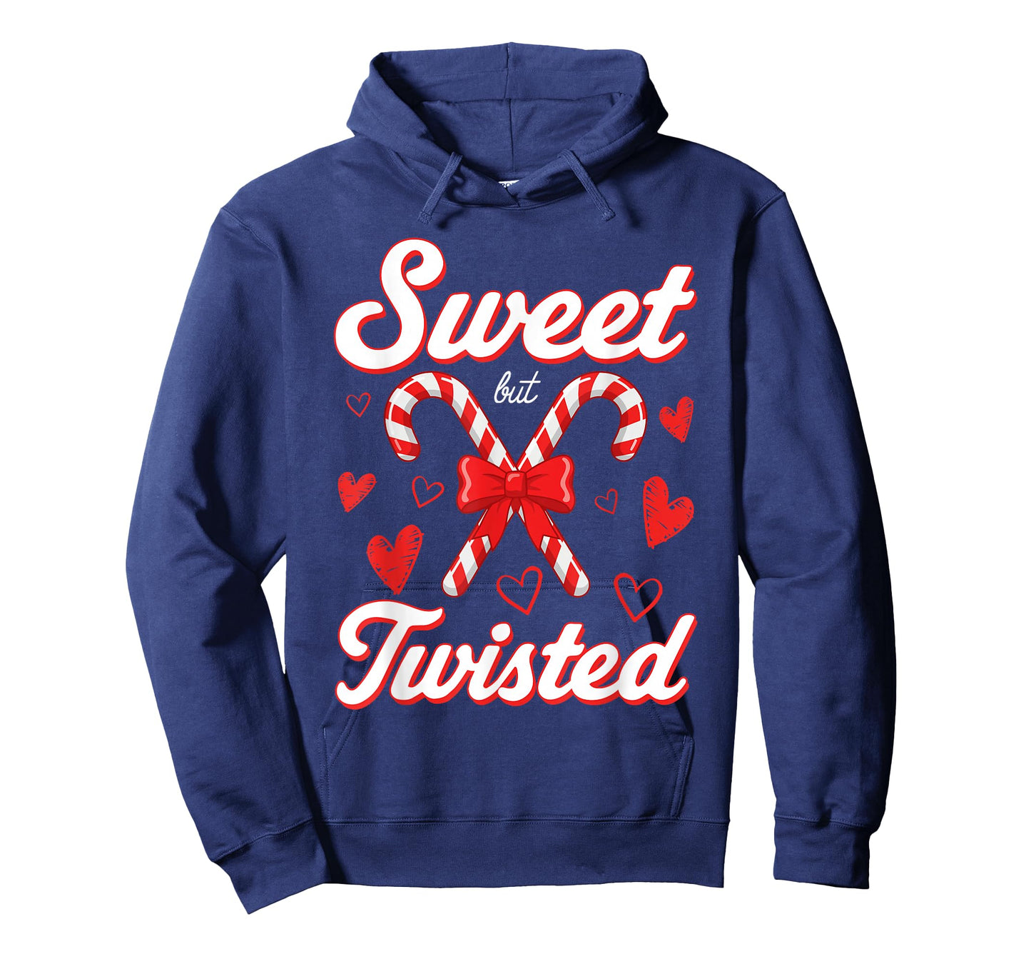 Funny Christmas Candy Cane Sweet But Twisted Xmas Holiday T-Shirt