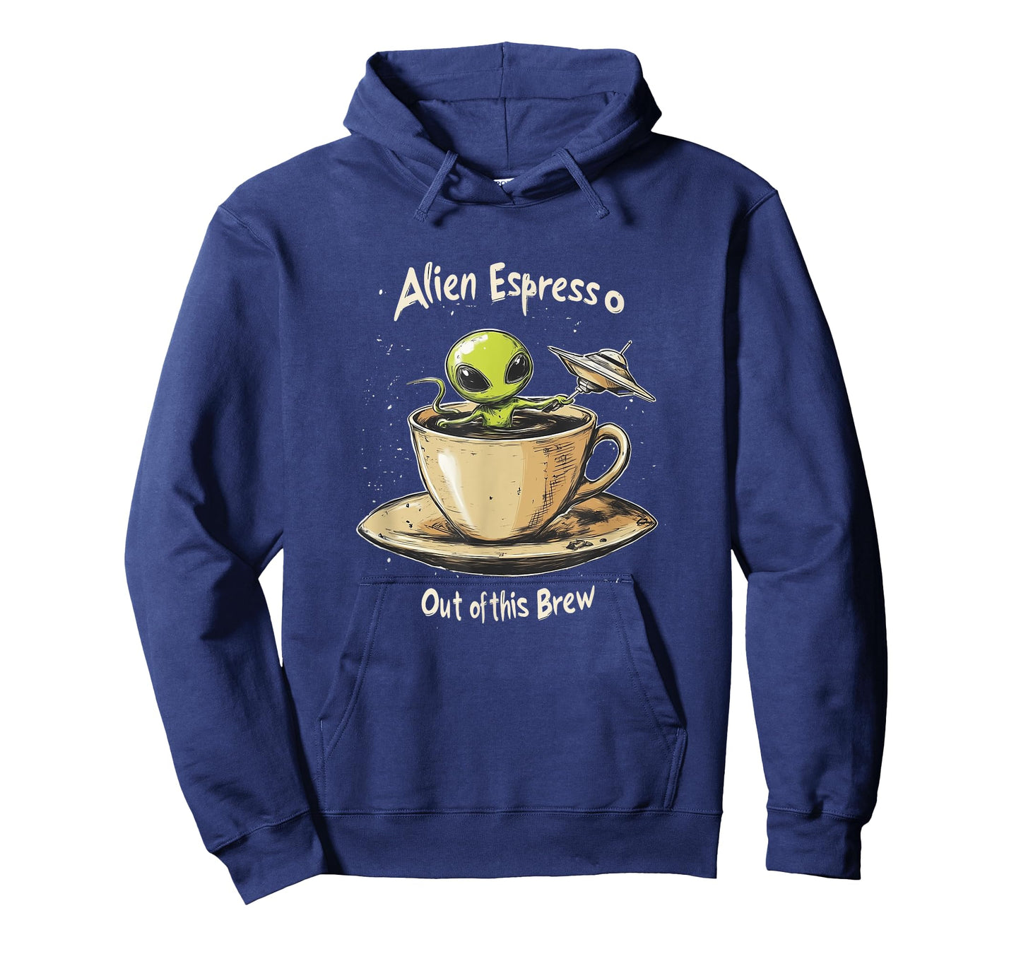 Funny Alien Espresso Out of this Brew Sci Fi Coffee Lover T-Shirt