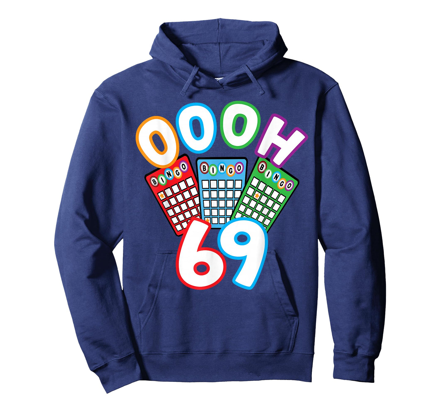 Funny Bingo Player Oooh 69 Adult Humor Game Night Funny Gift T-Shirt