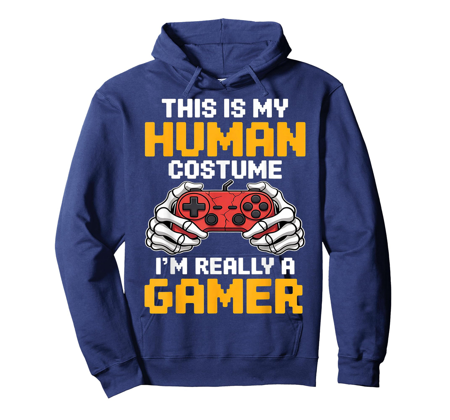 Halloween Gamer Video Games Human Costume Boys Teens T-Shirt