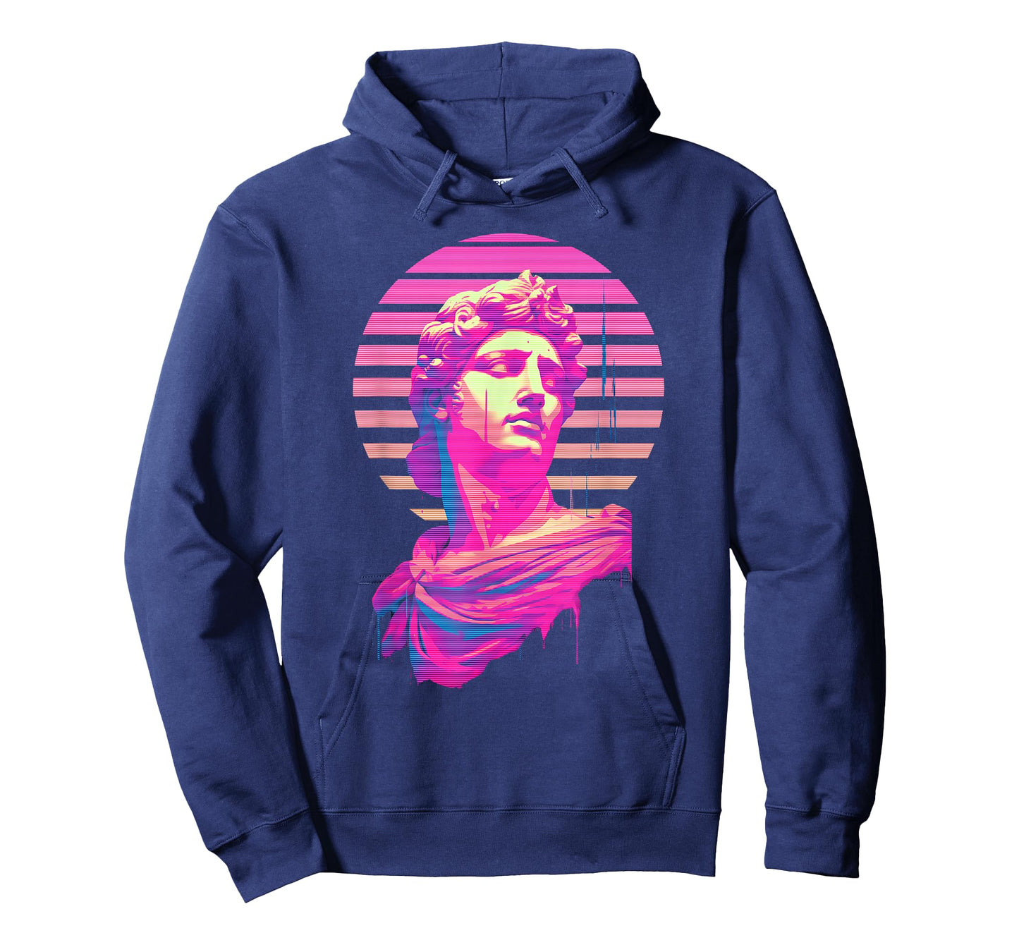 Apollo Vaporwave Aesthetic Greek God Retrowave Graphic T-Shirt