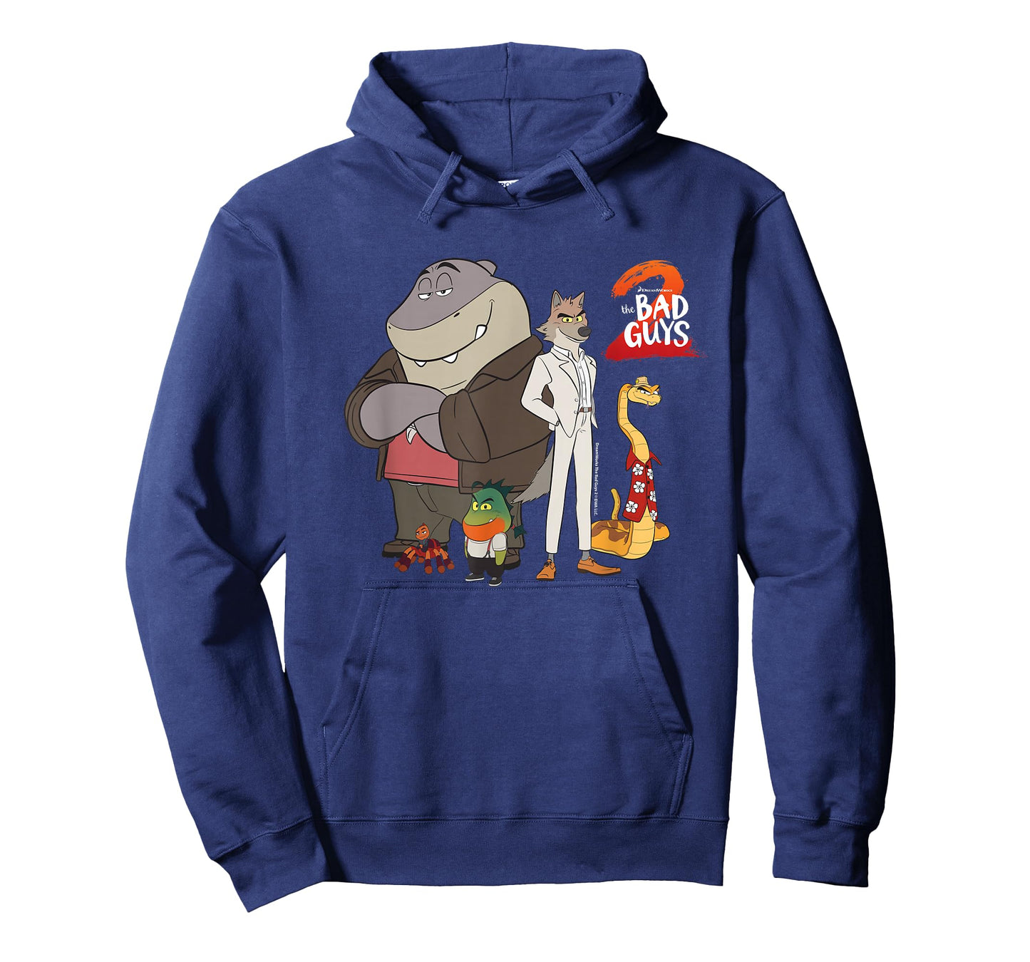 DreamWorks The Bad Guys 2 The Original Bad Guys 2D Style T-Shirt