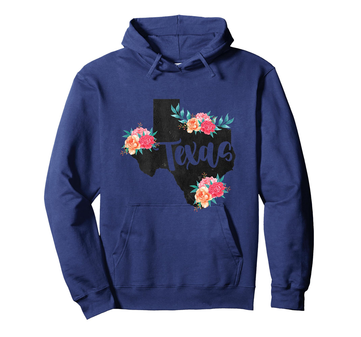 Vintage Texas Home State Map Pride Flowers Retro Rodeo T-Shirt