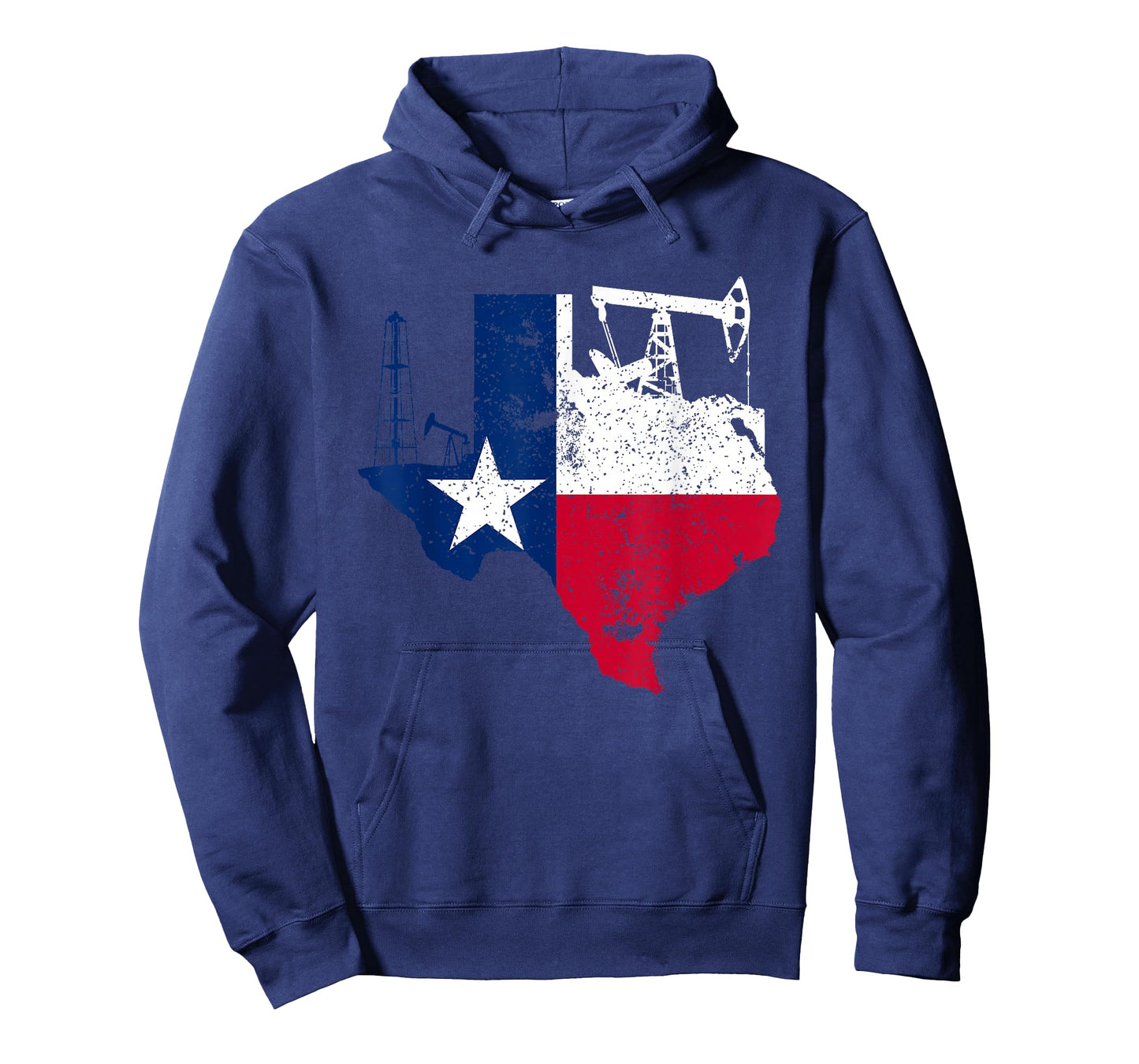 Patriotic Oilfield Worker Oilman Oil Rig Drilling Texas T-Shirt