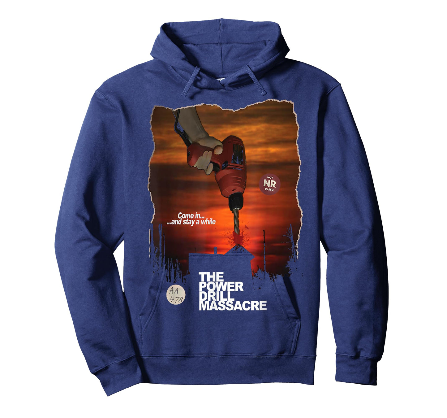 Power Drill Massacre Survival Horror Slasher Game T-Shirt