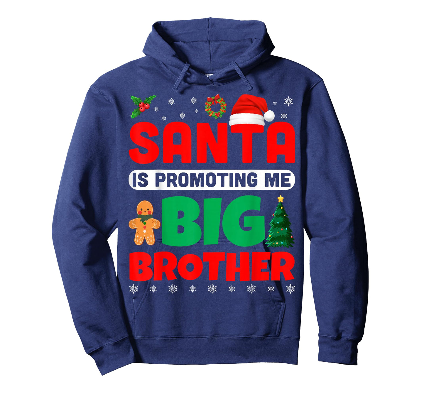 Santa is Promoting Me to Big Brother Merry Christmas Pajamas T-Shirt