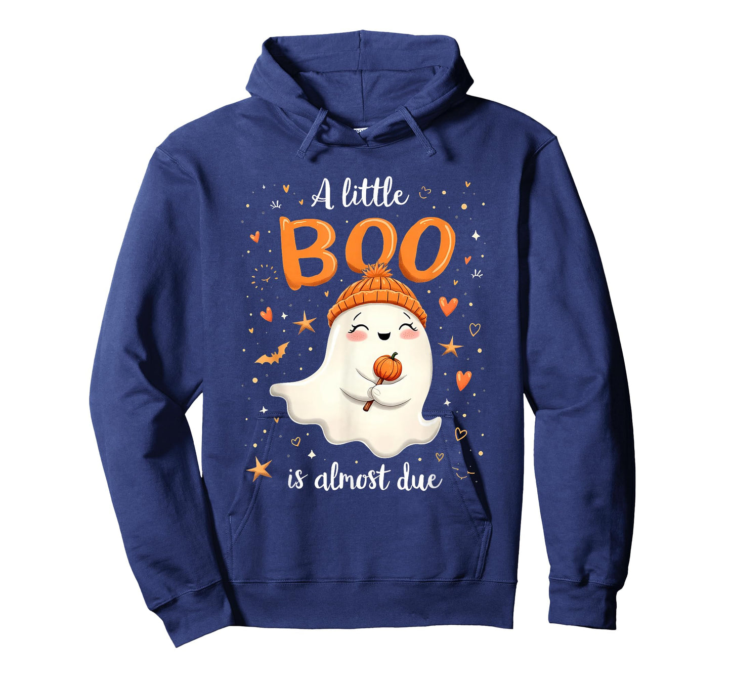 A Little Boo is Almost Due Expecting Mom Halloween Costume T-Shirt