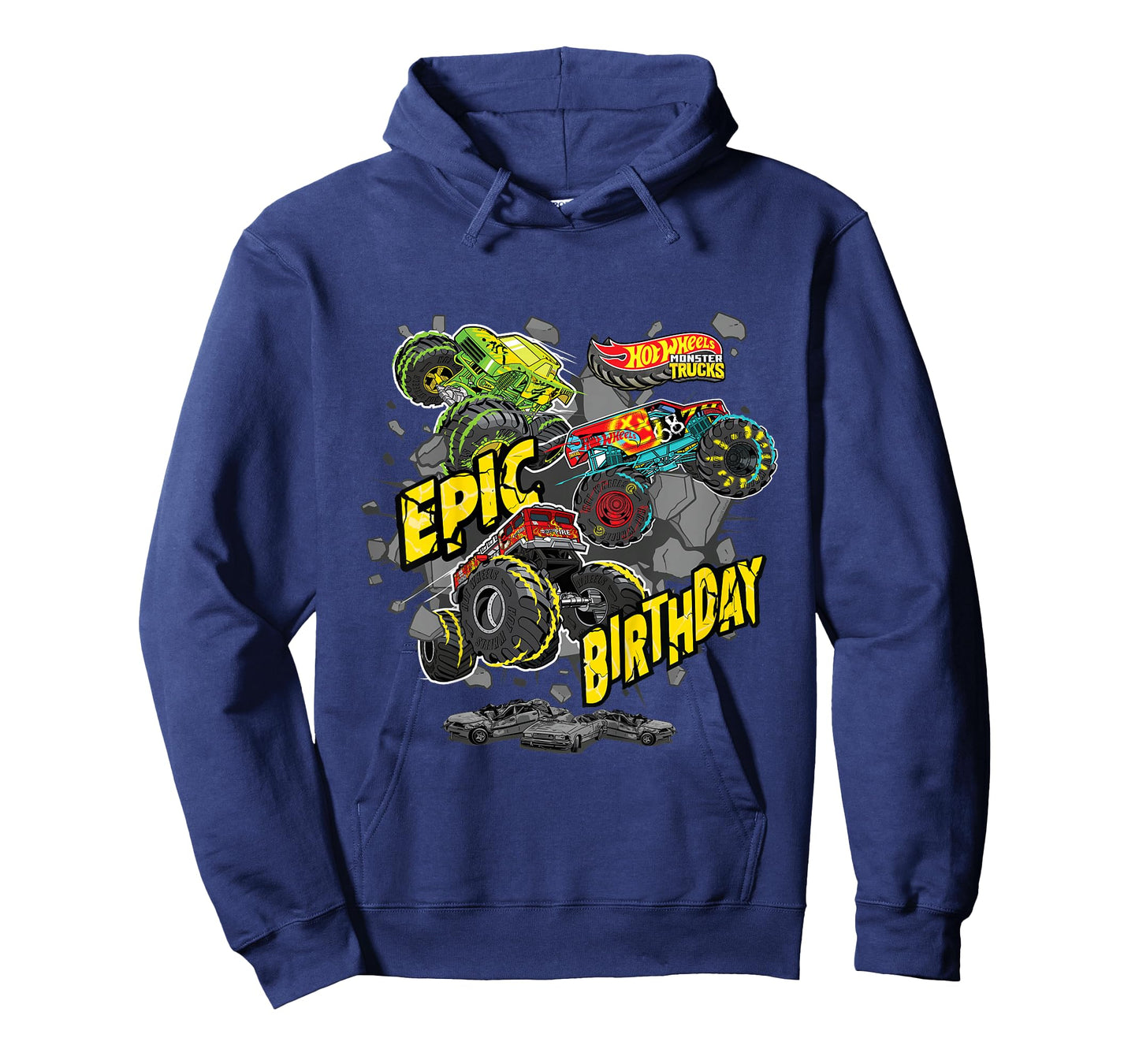 Kids Hot Wheels Monster Trucks - Epic Birthday T-Shirt