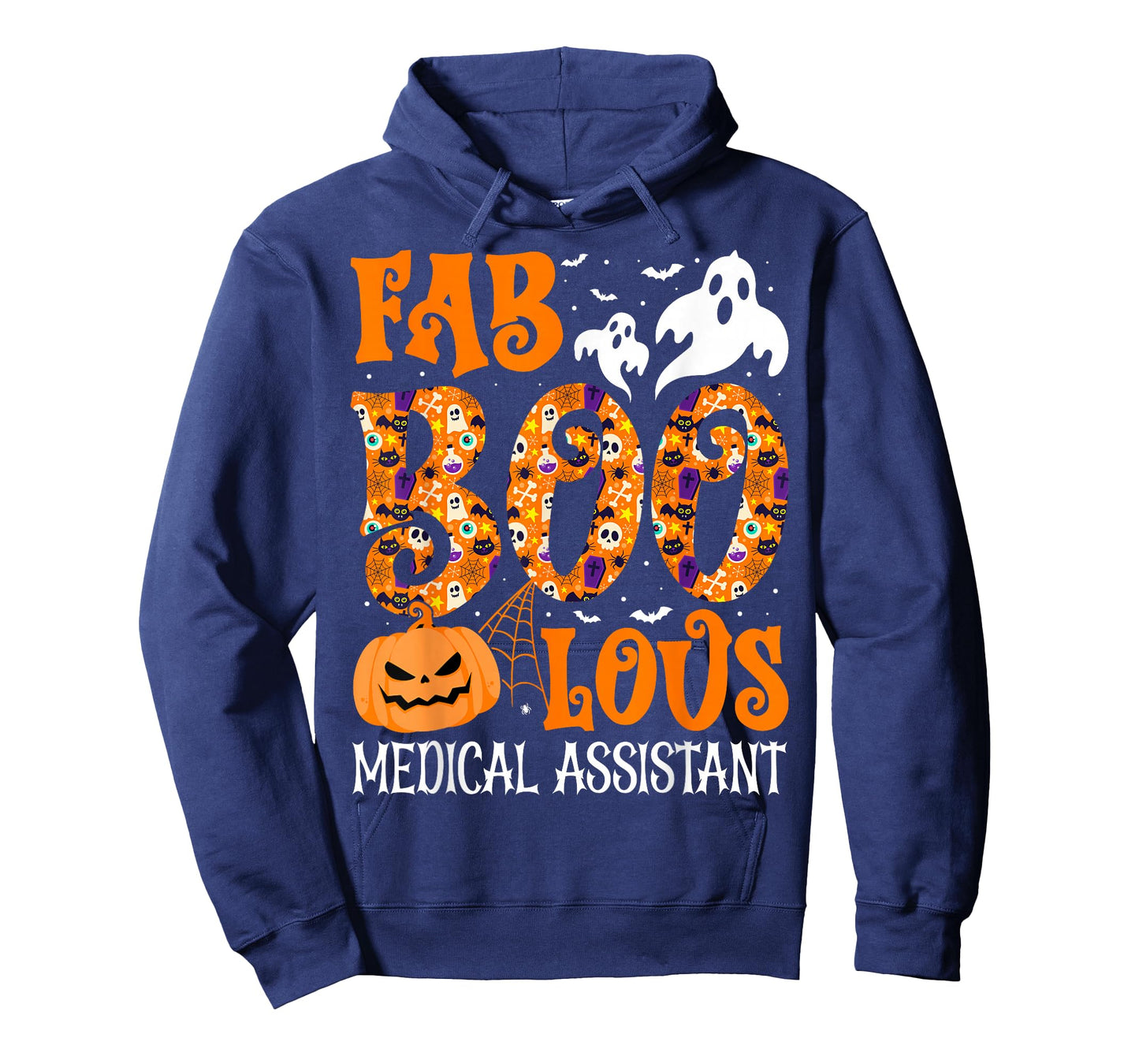 Faboolous Medical Assistant Nurse Ghost Spooky Halloween T-Shirt