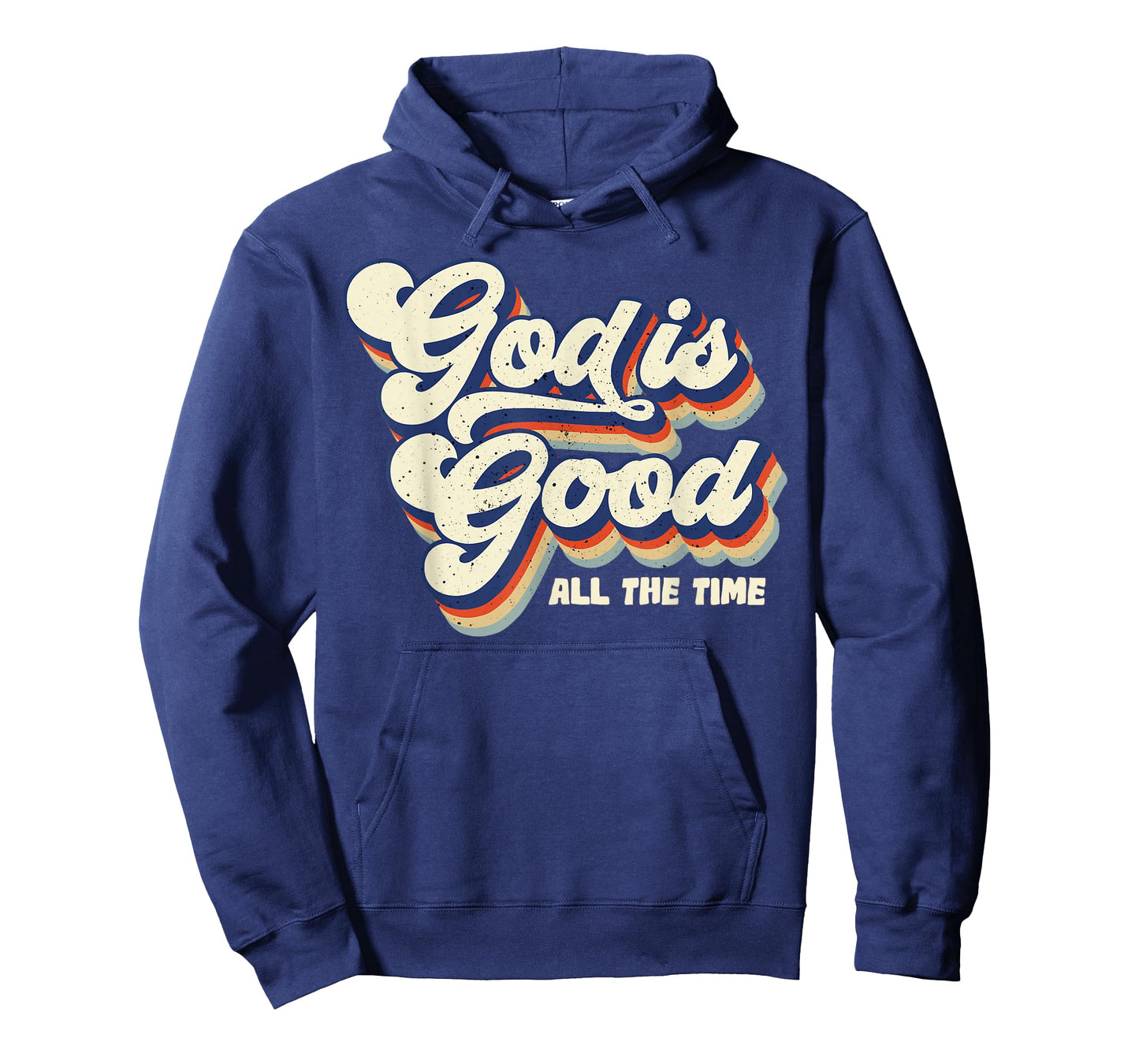 God Is Good All The Time Retro Vintage T-Shirt