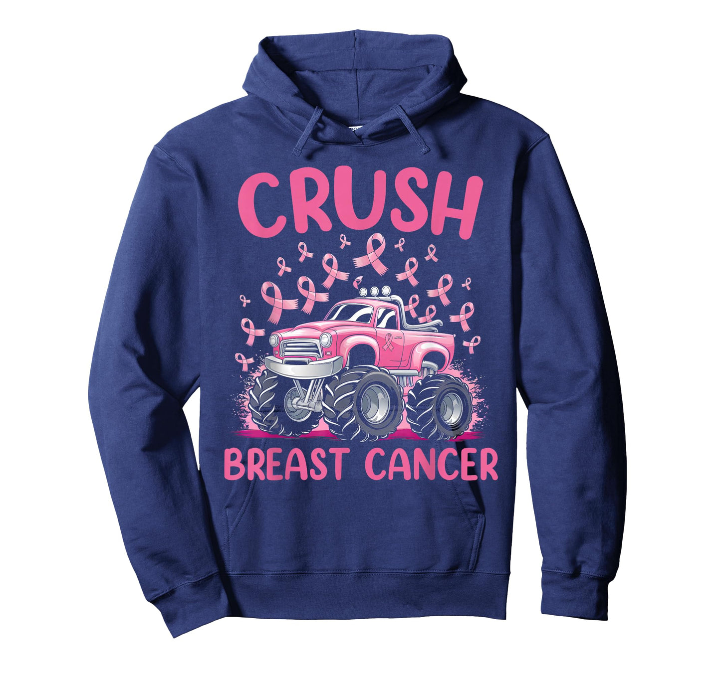 Crush Breast Cancer Awareness Truck pink for kids T-Shirt