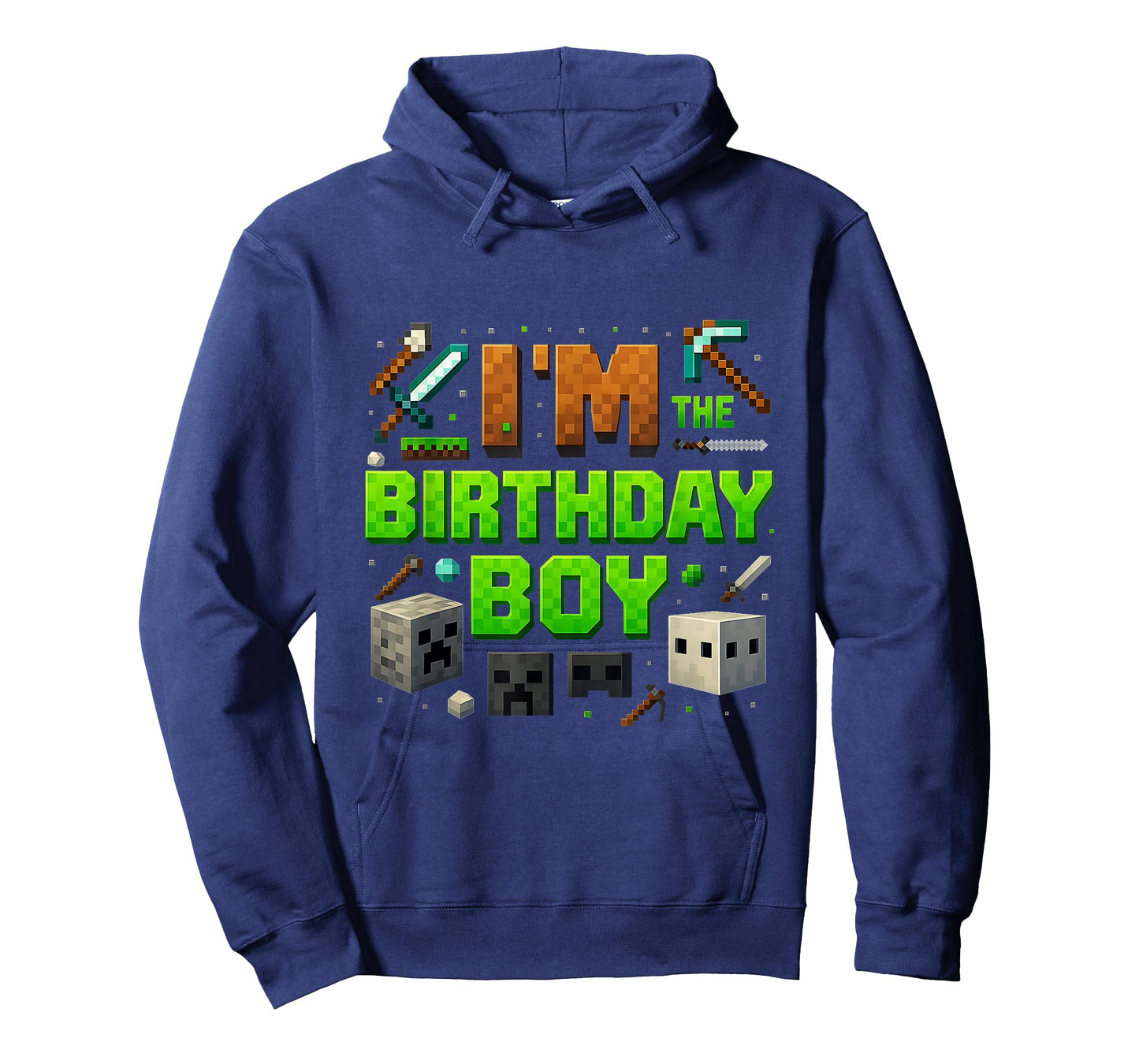 Party Video Gamer Pixel Number I'm The Birthday Boy Bday T-Shirt