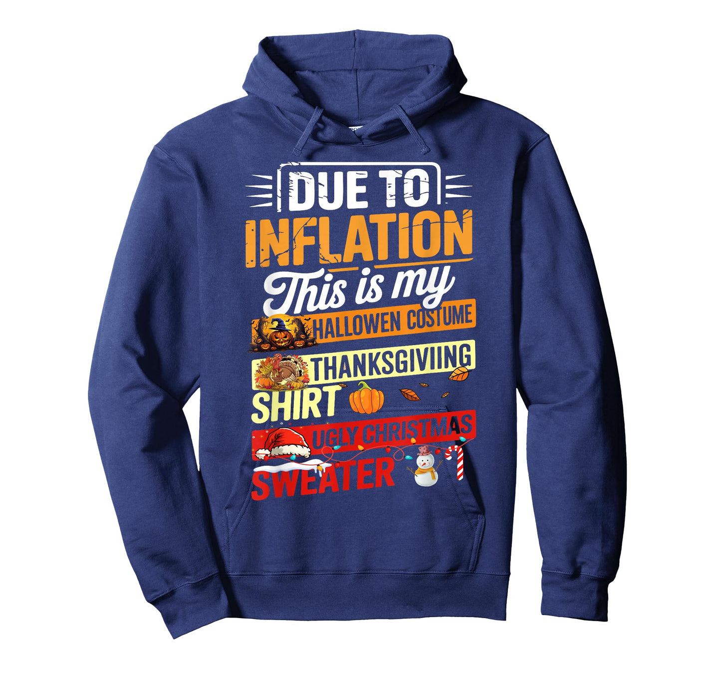Due to Inflation This is My Funny Halloween Costume T-Shirt