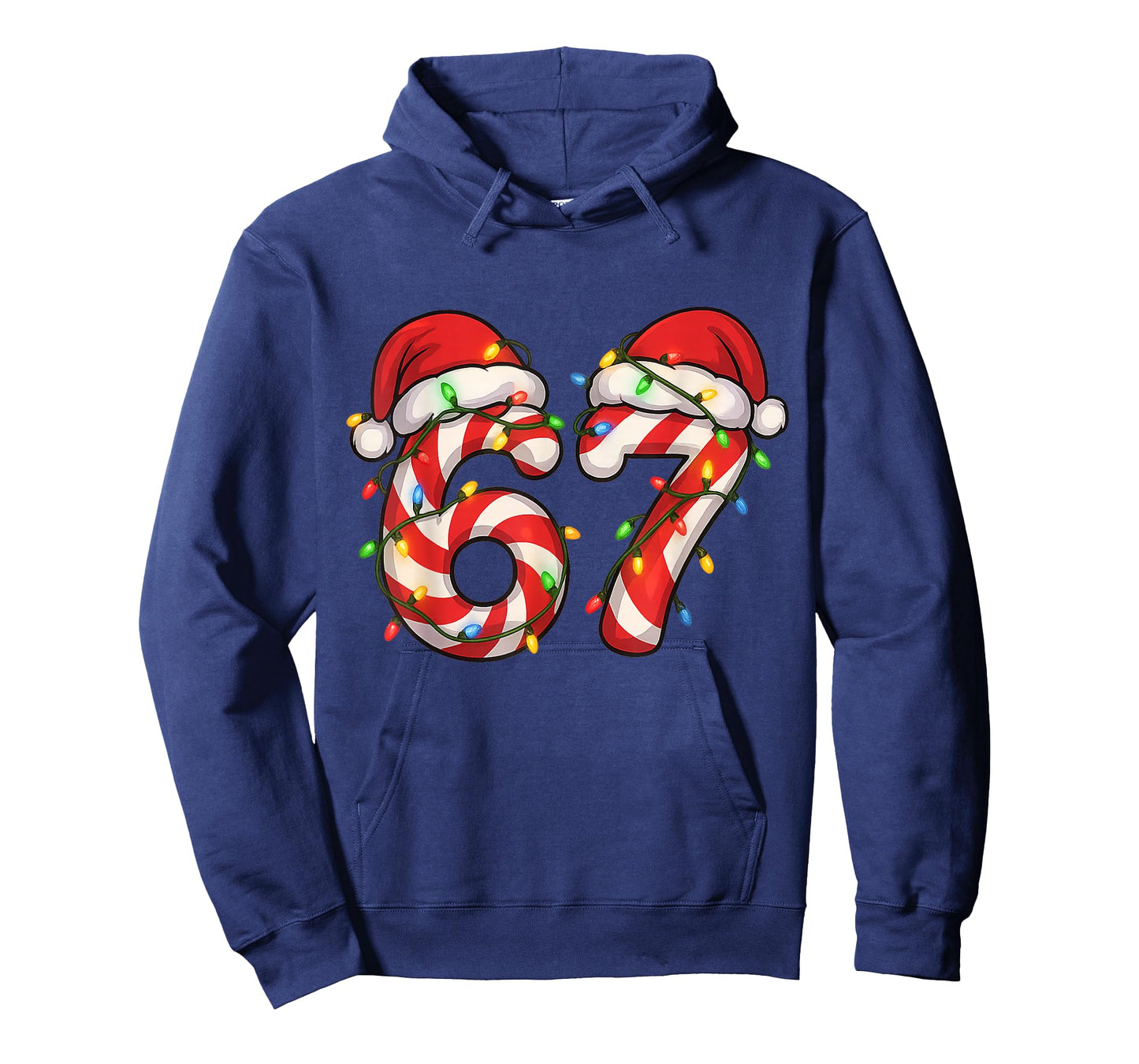 Christmas Candy Cane Santa Xmas 67 Candy Youth Women Men T-Shirt