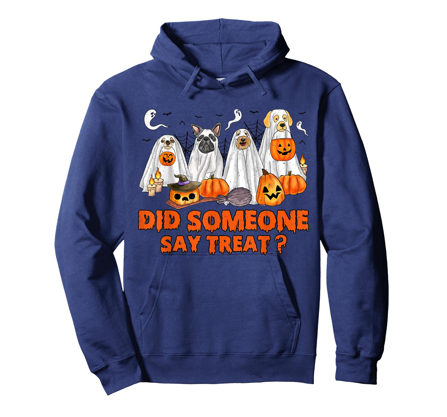 Halloween Ghost Dogs Did Someone Say Treat Ghost Dog Boo T-Shirt