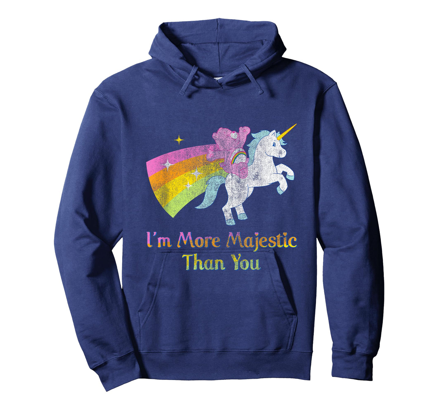 Care Bears More Majestic Than You Rainbow Unicorn Cartoon T-Shirt