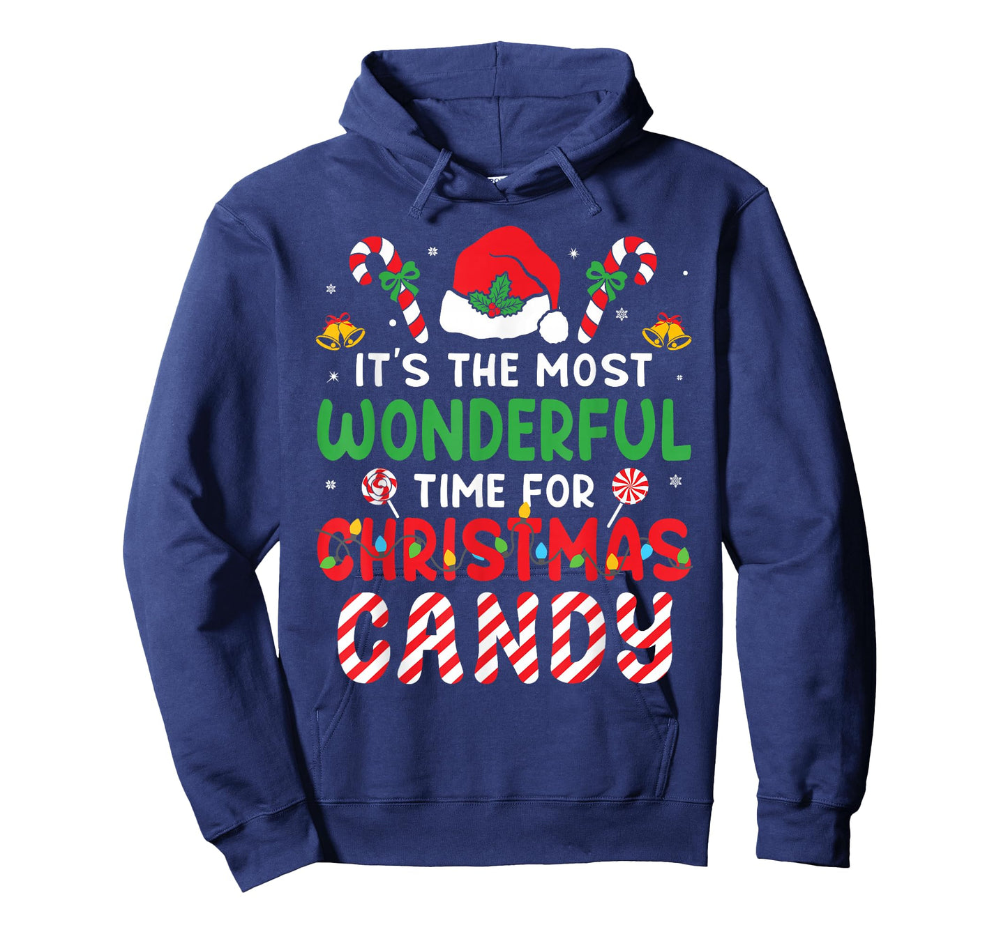 It's The Most Wonderful Time for Christmas Candy Cane Kids T-Shirt