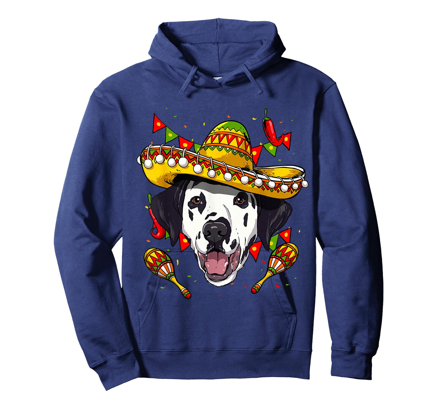 Cinco de Mayo Dalmatian Men Women Kids Sombrero T-Shirt