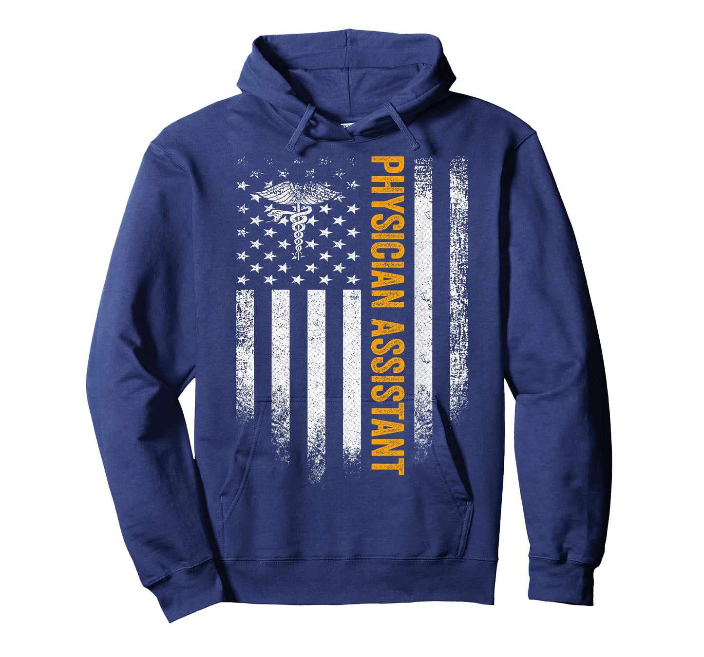 Vintage USA Physician Assistant American Flag T-Shirt