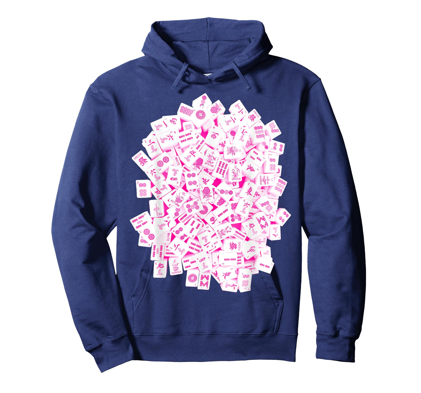 Hot Pink Mah Jong Tiles, Mah Jongg, Mahjong Game Tiles T-Shirt