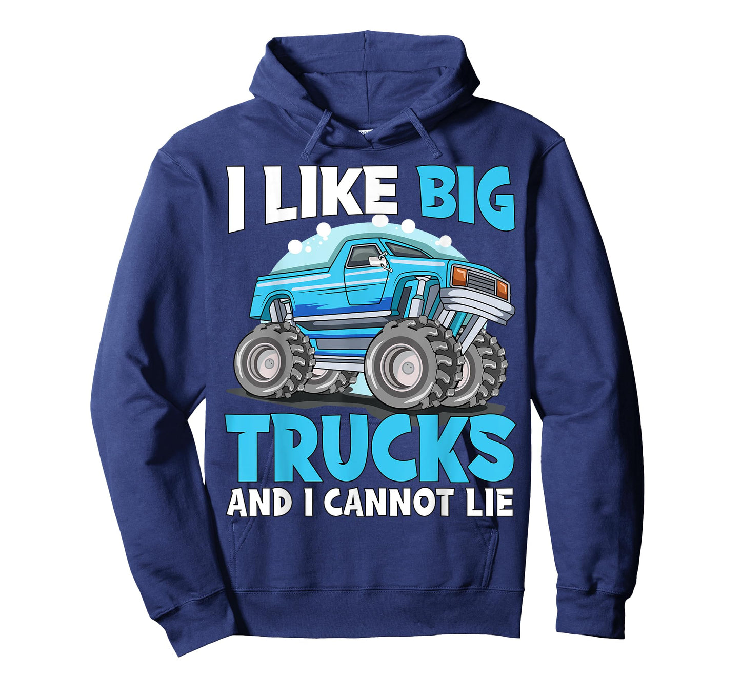 I Like Big Trucks And I Cannot Lie Monster Truck Toddler 5T T-Shirt