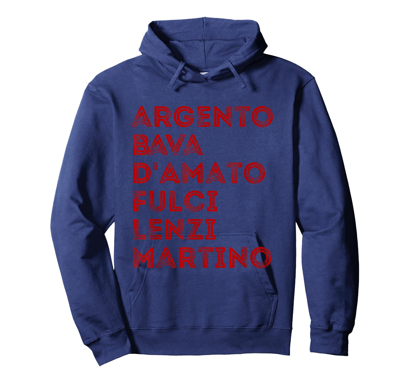 Italian Horror and Giallo Movie Directors Maestros Masters T-Shirt
